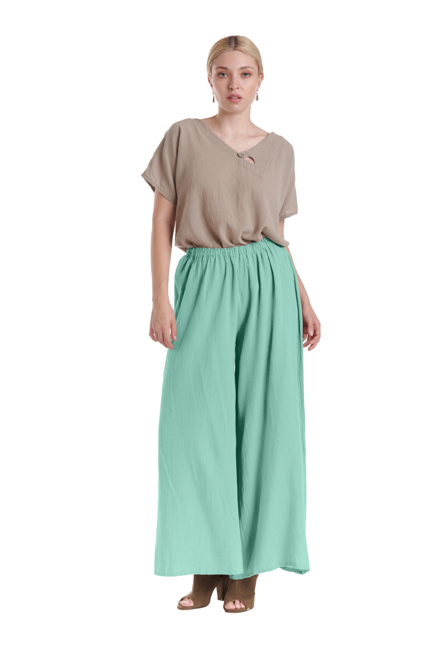 Surf Cotton Gauze Pants-Oh My Gauze