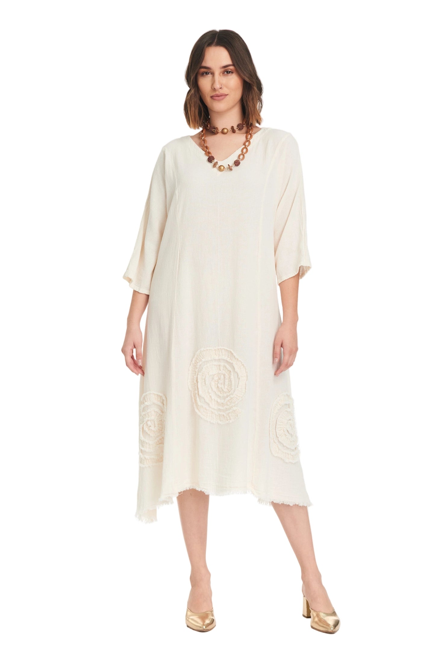 Swirl Short Dress-Oh My Gauze