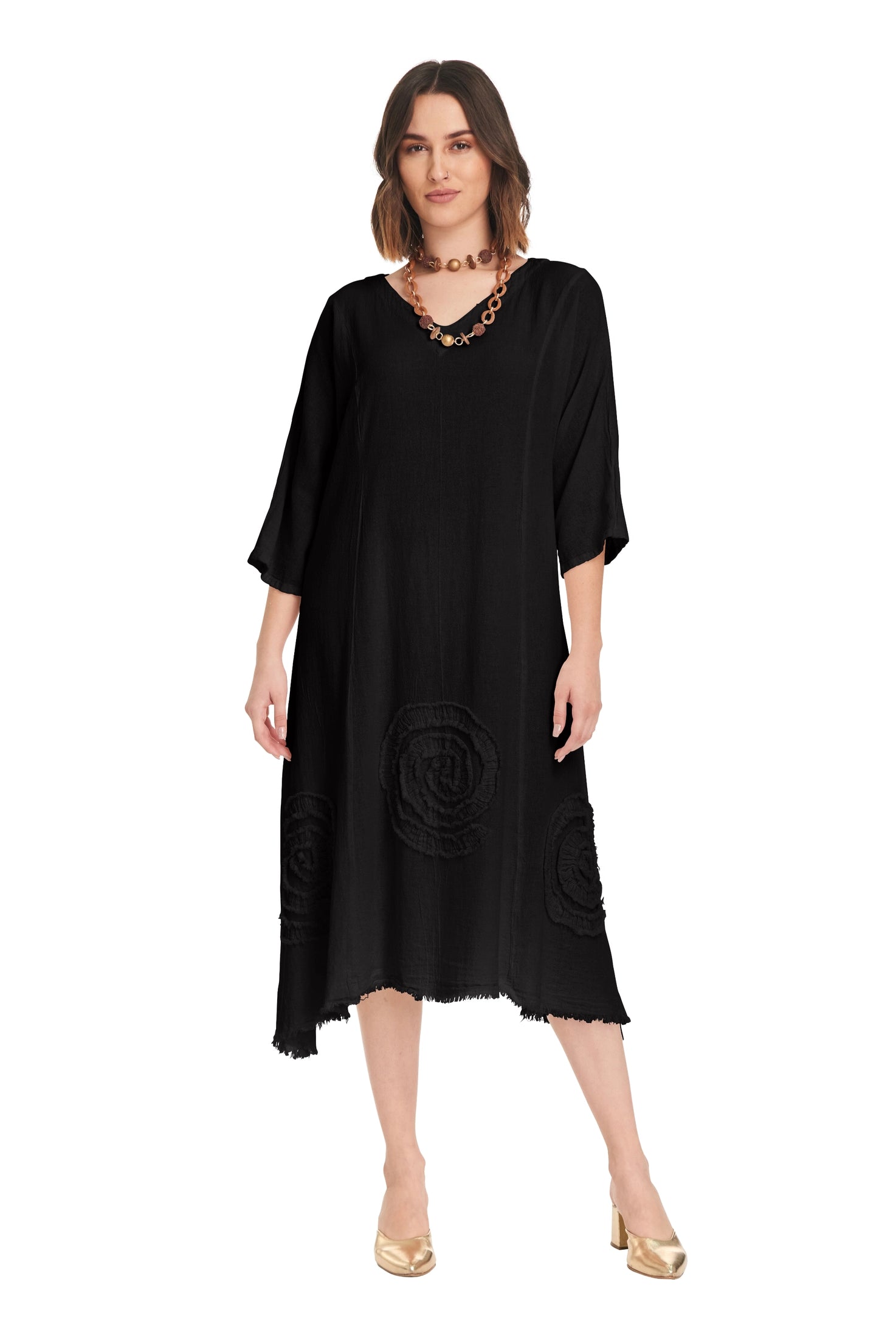 Swirl Short Dress-Oh My Gauze