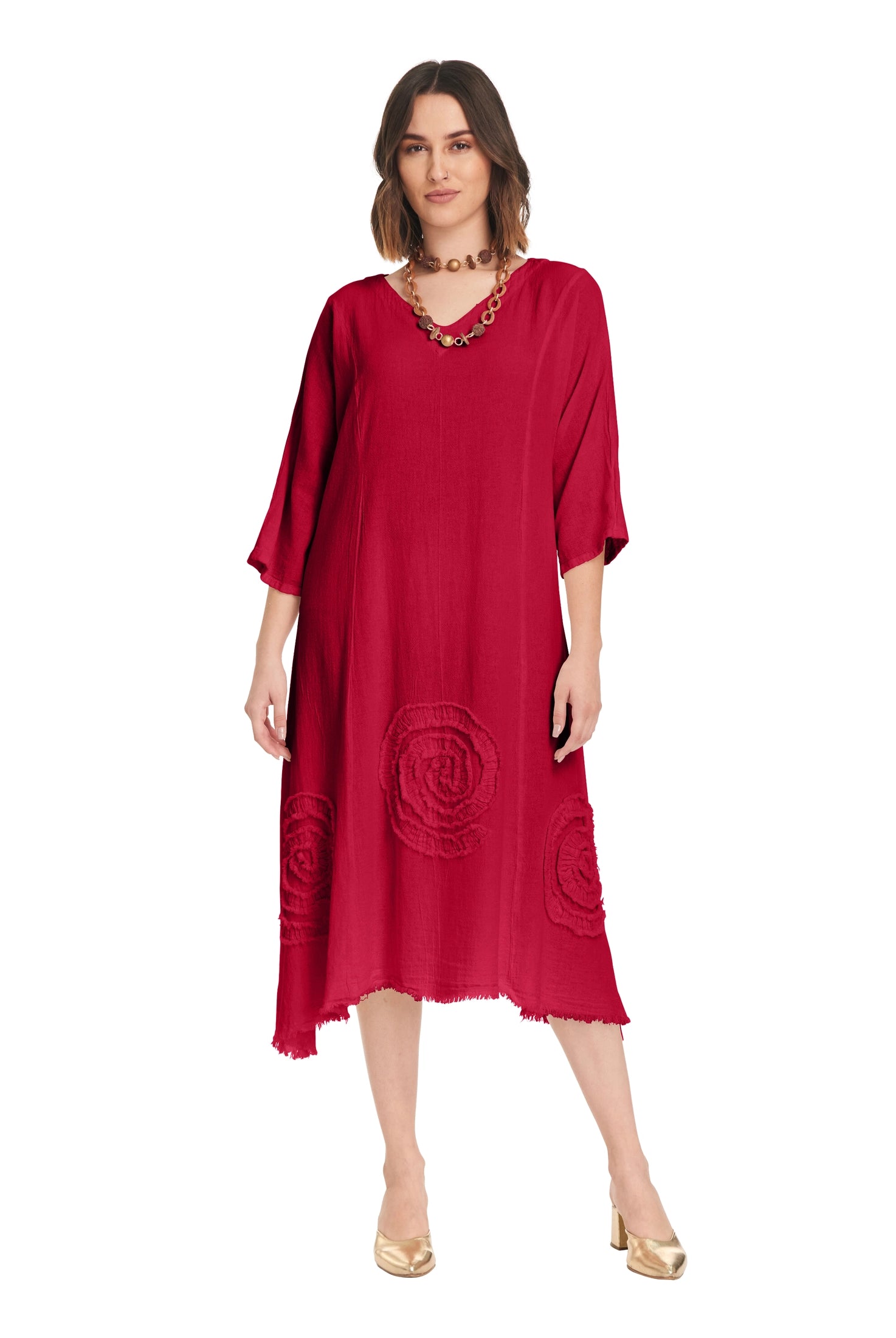 Swirl Short Dress-Oh My Gauze