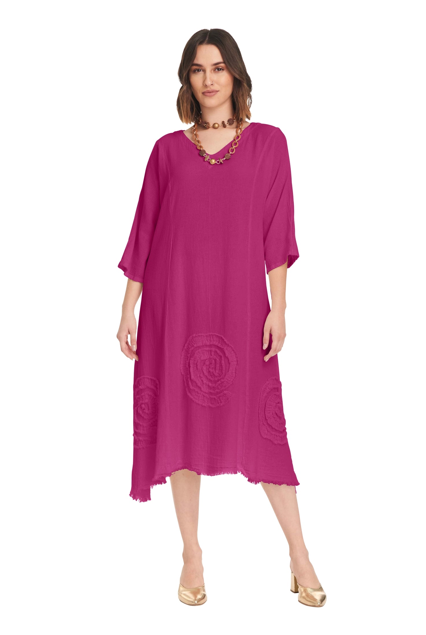 Swirl Short Dress-Oh My Gauze