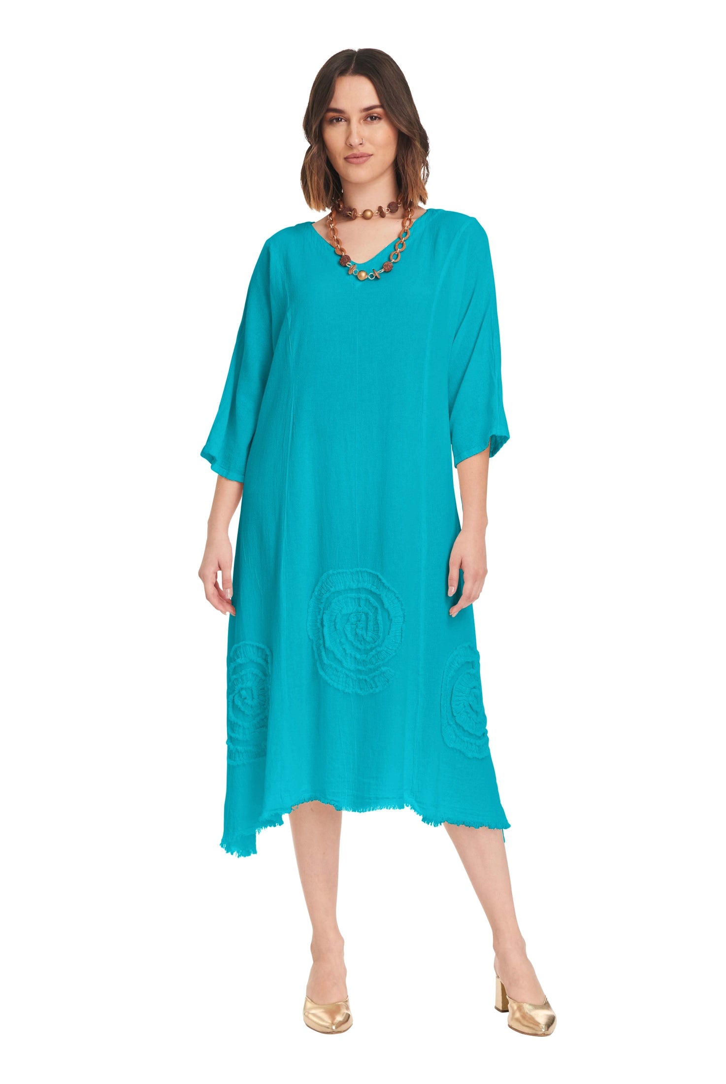 Swirl Short Dress-Oh My Gauze