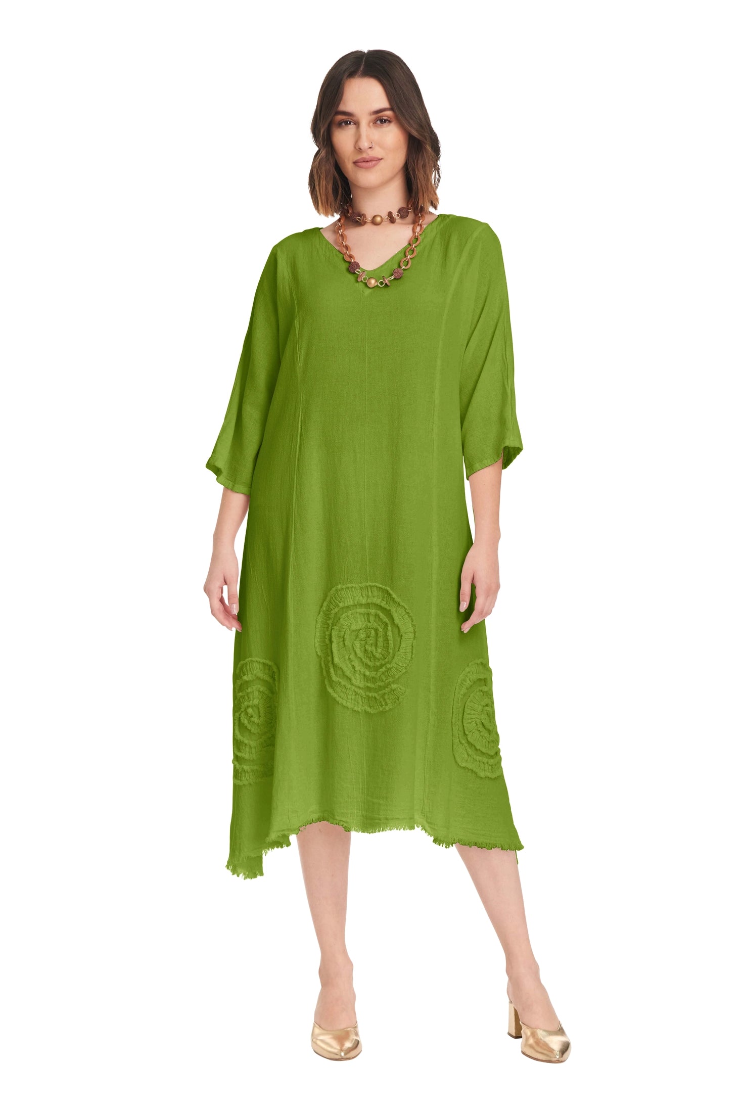 Swirl Short Dress-Oh My Gauze
