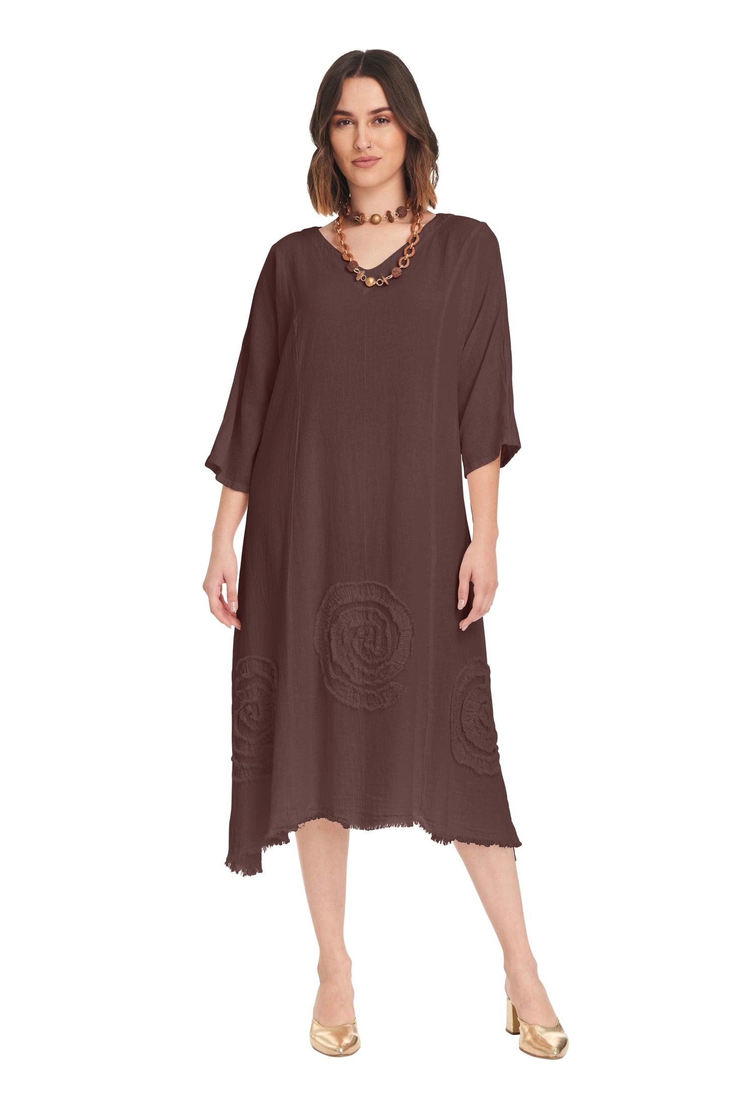 Swirl Short Dress-Oh My Gauze