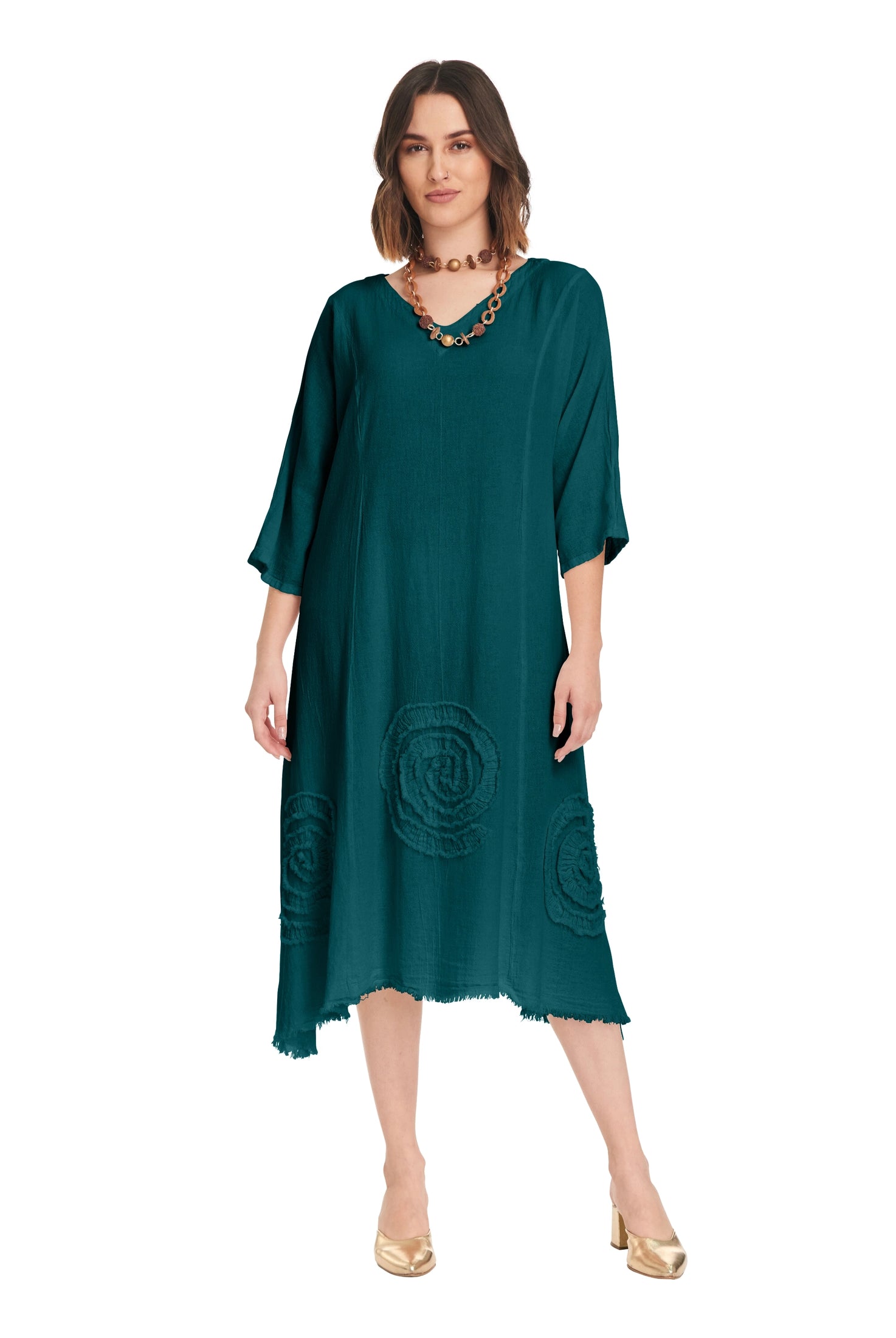 Swirl Short Dress-Oh My Gauze