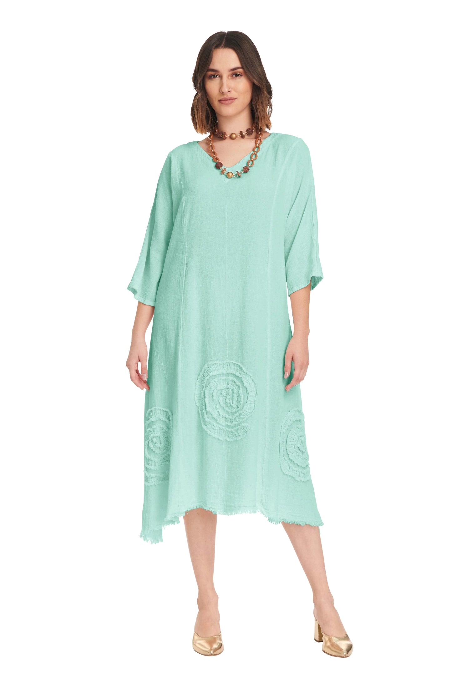 Swirl Short Dress-Oh My Gauze