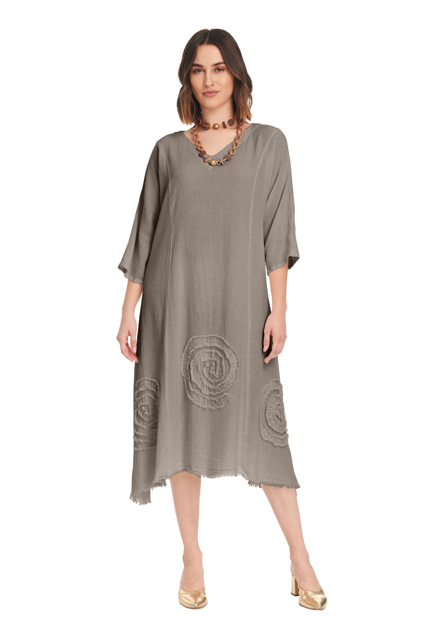 Swirl Short Dress-Oh My Gauze