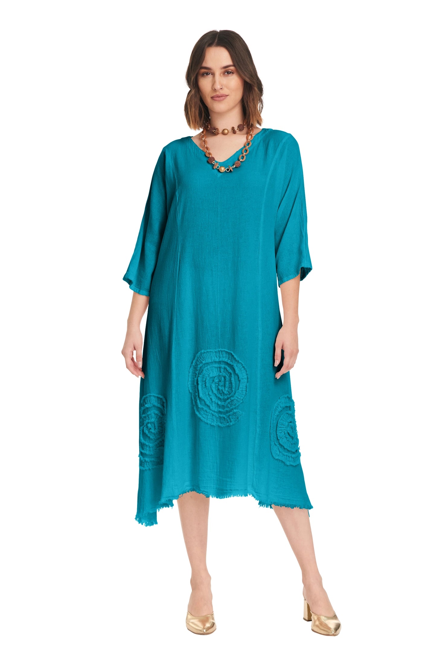 Swirl Short Dress-Oh My Gauze