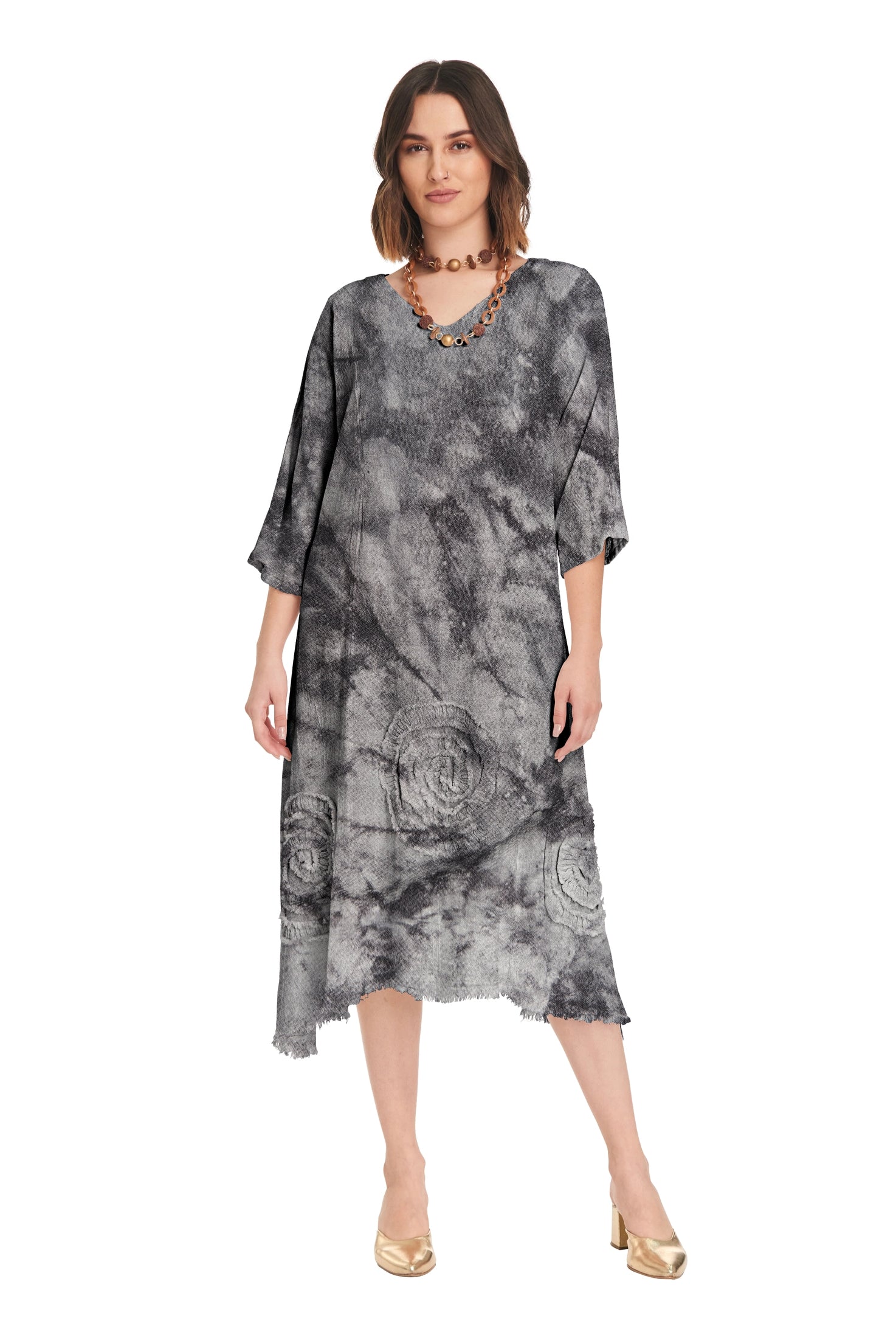 Swirl Short Dress-Oh My Gauze