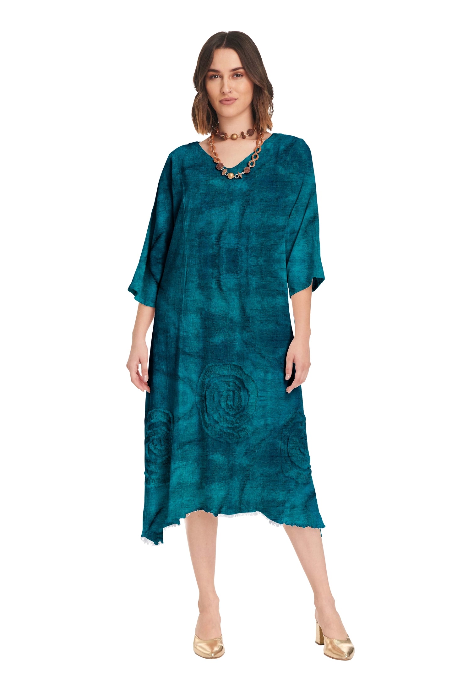 Swirl Short Dress-Oh My Gauze
