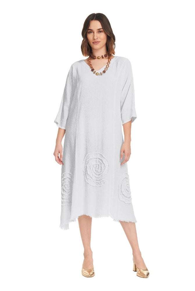 Swirl Short Dress-Oh My Gauze