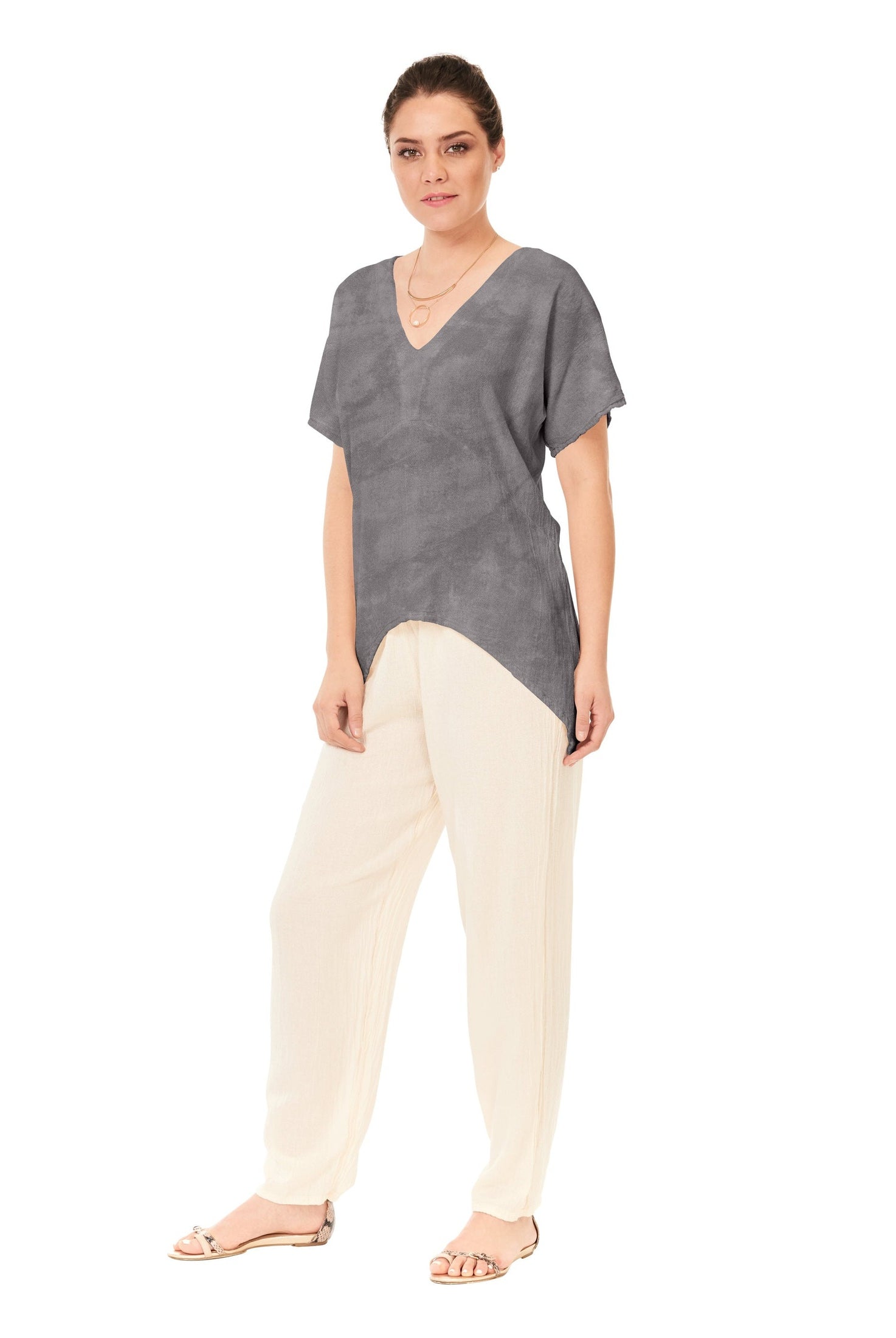 Playa Cotton Gauze Blouse – Final Sale-Oh My Gauze