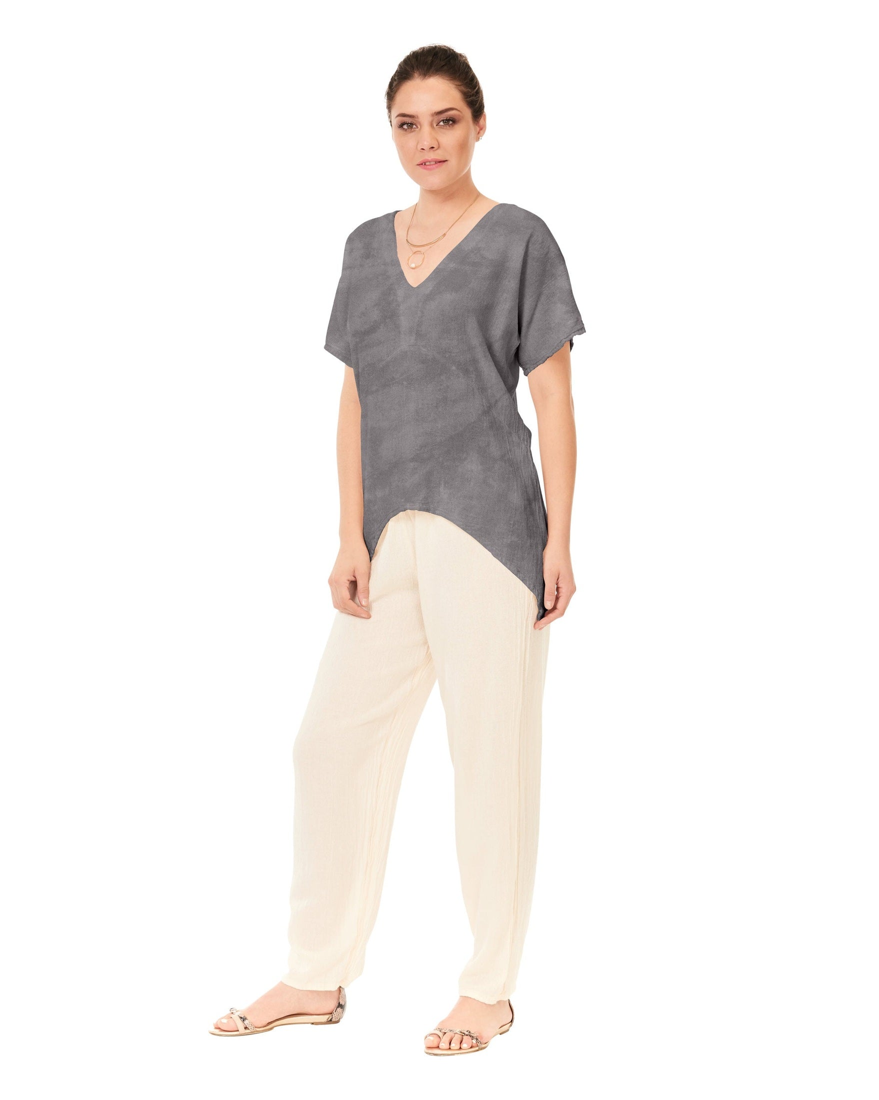 Playa Cotton Gauze Blouse – Final Sale-Oh My Gauze