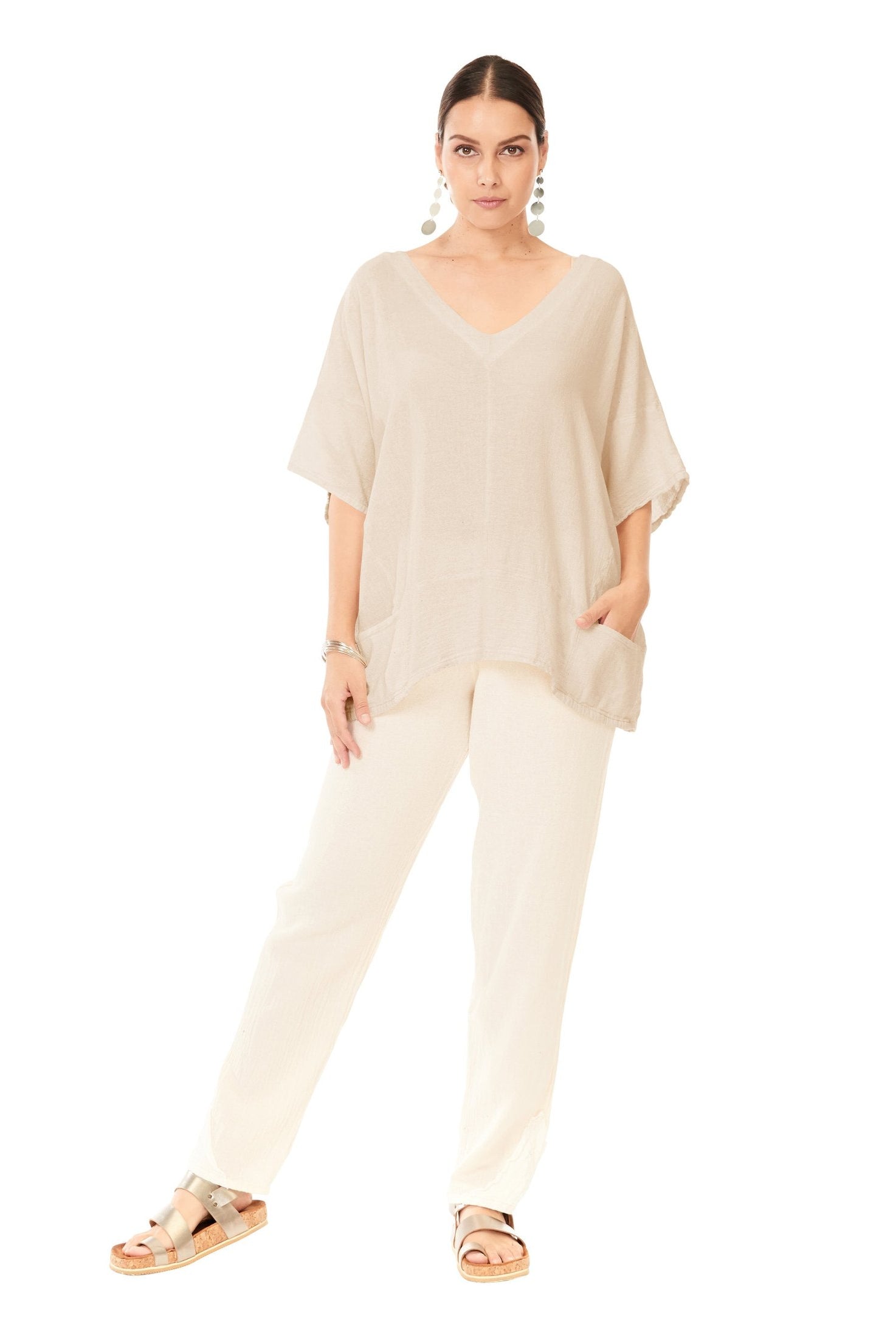 Kat Blouse - Final Sale-Oh My Gauze