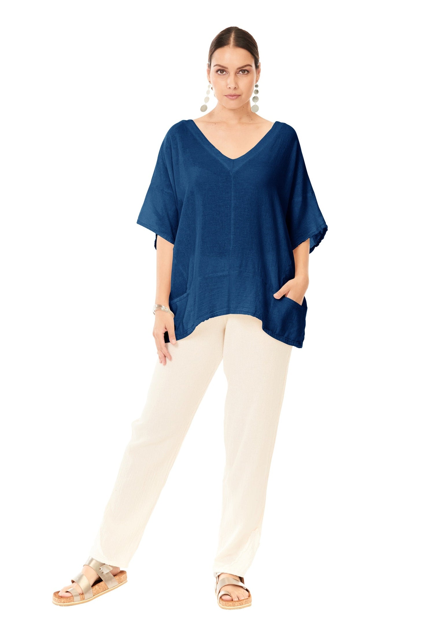 Kat Blouse - Final Sale-Oh My Gauze