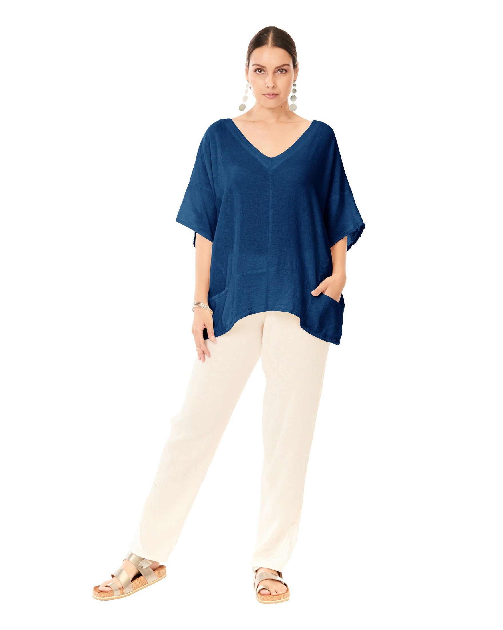 Kat Blouse - Final Sale-Oh My Gauze