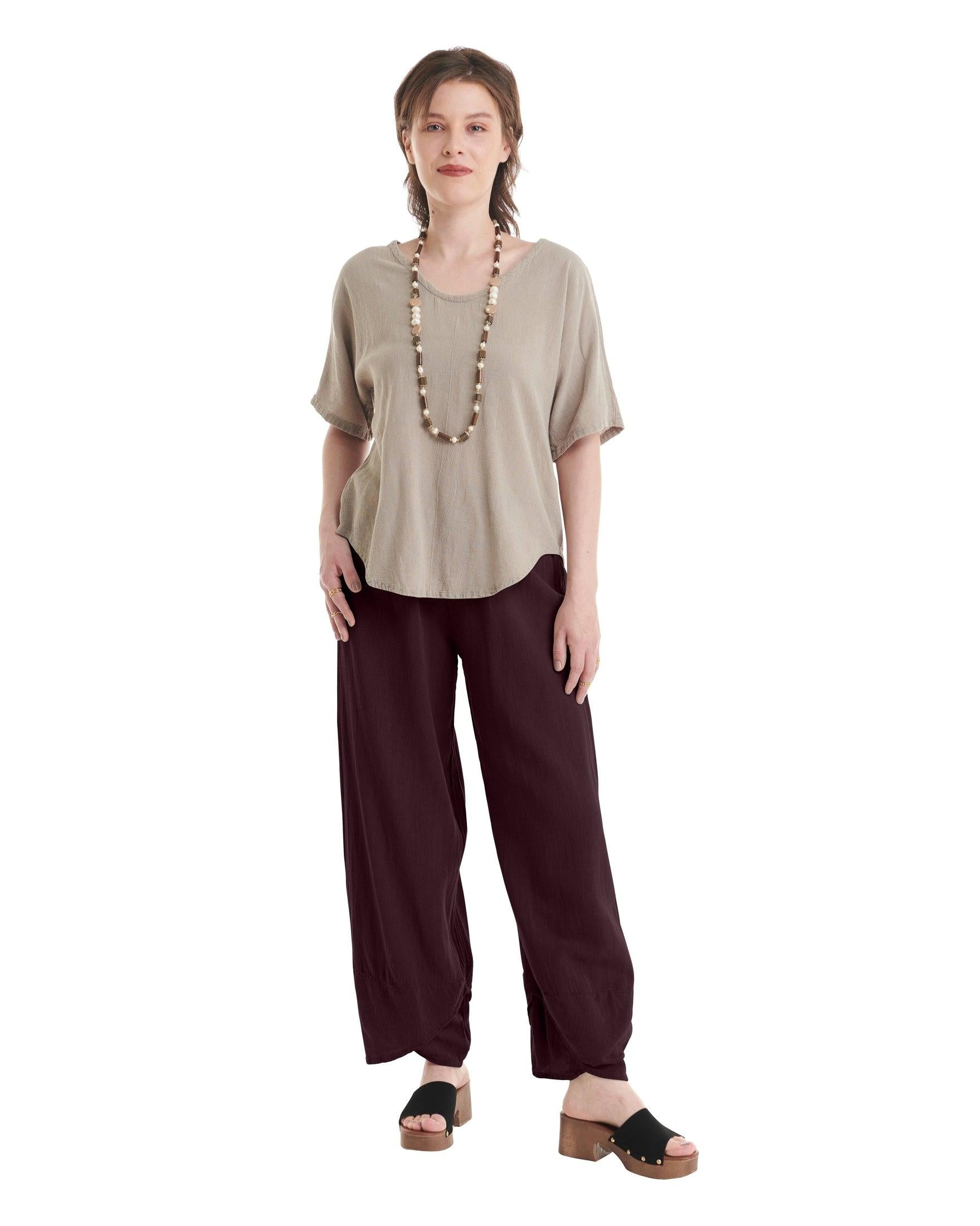 Tacoma Cotton Gauze Pants-Oh My Gauze