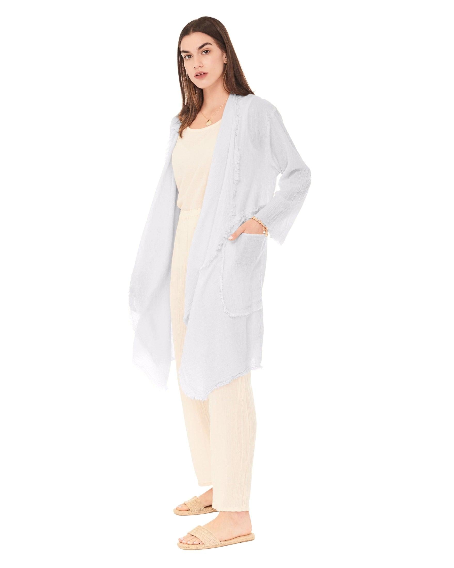 Tahoe Cotton Gauze Jacket - Final Sale-Oh My Gauze