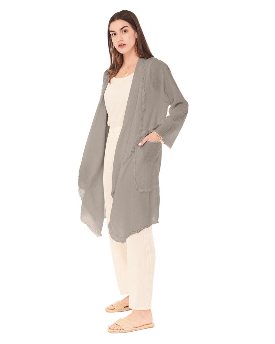 Tahoe Cotton Gauze Jacket - Final Sale-Oh My Gauze