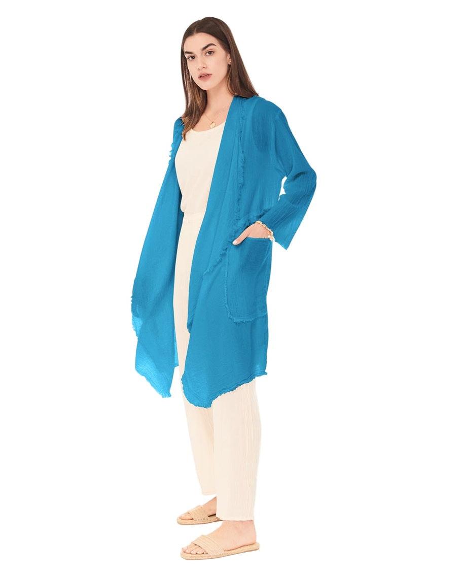 Tahoe Cotton Gauze Jacket - Final Sale-Oh My Gauze