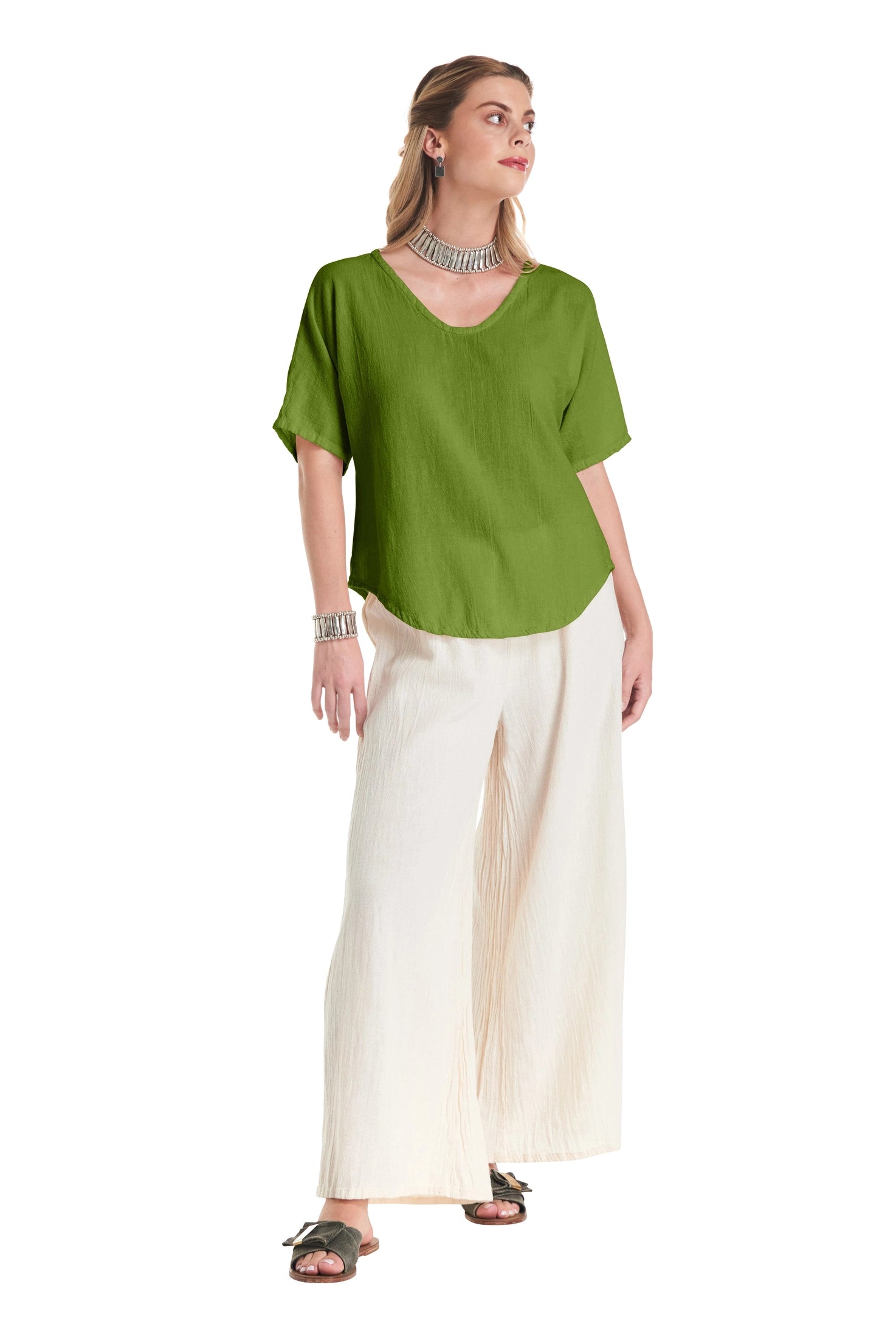 Tess Cotton Gauze Blouse-Oh My Gauze