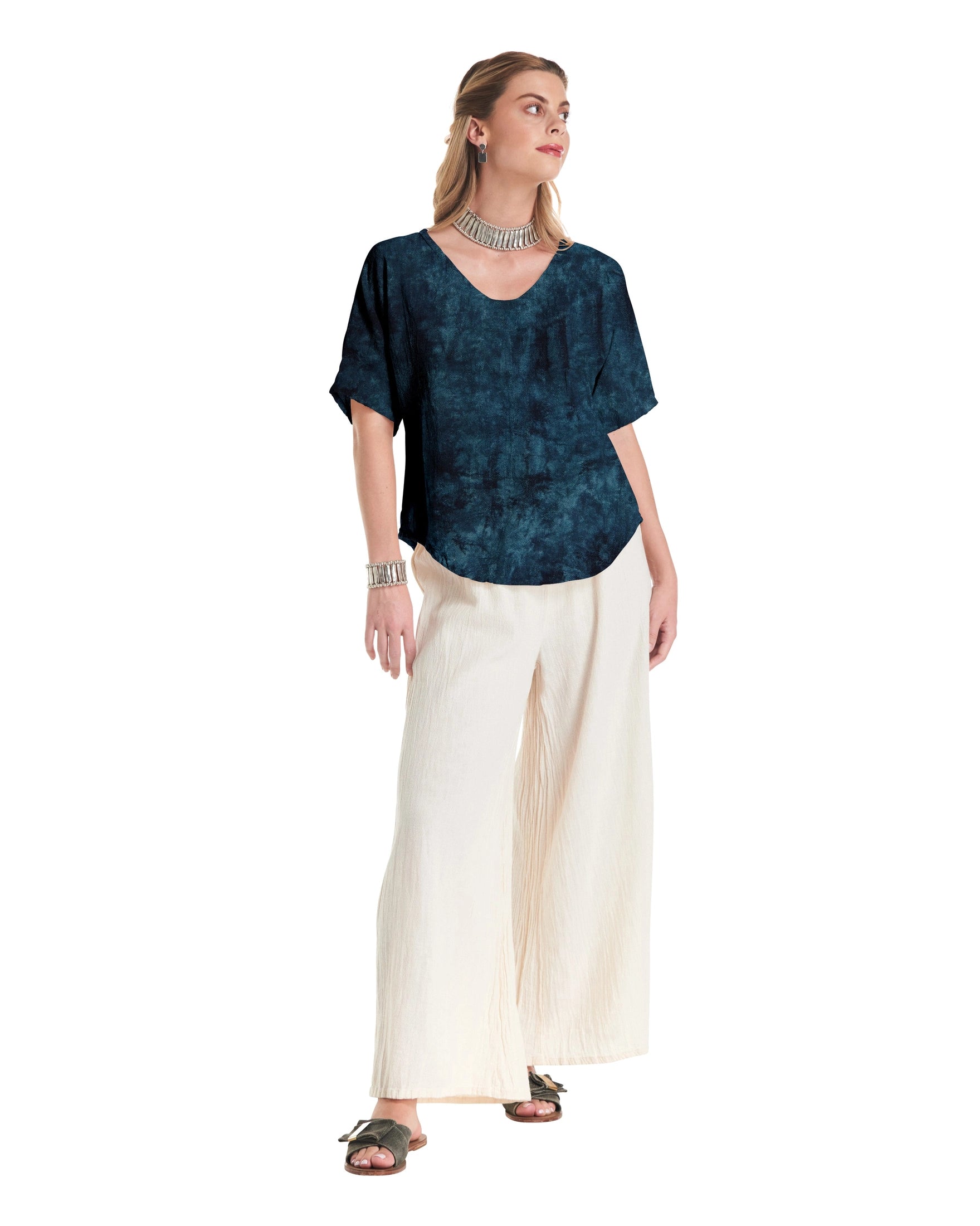 Tess Cotton Gauze Blouse-Oh My Gauze