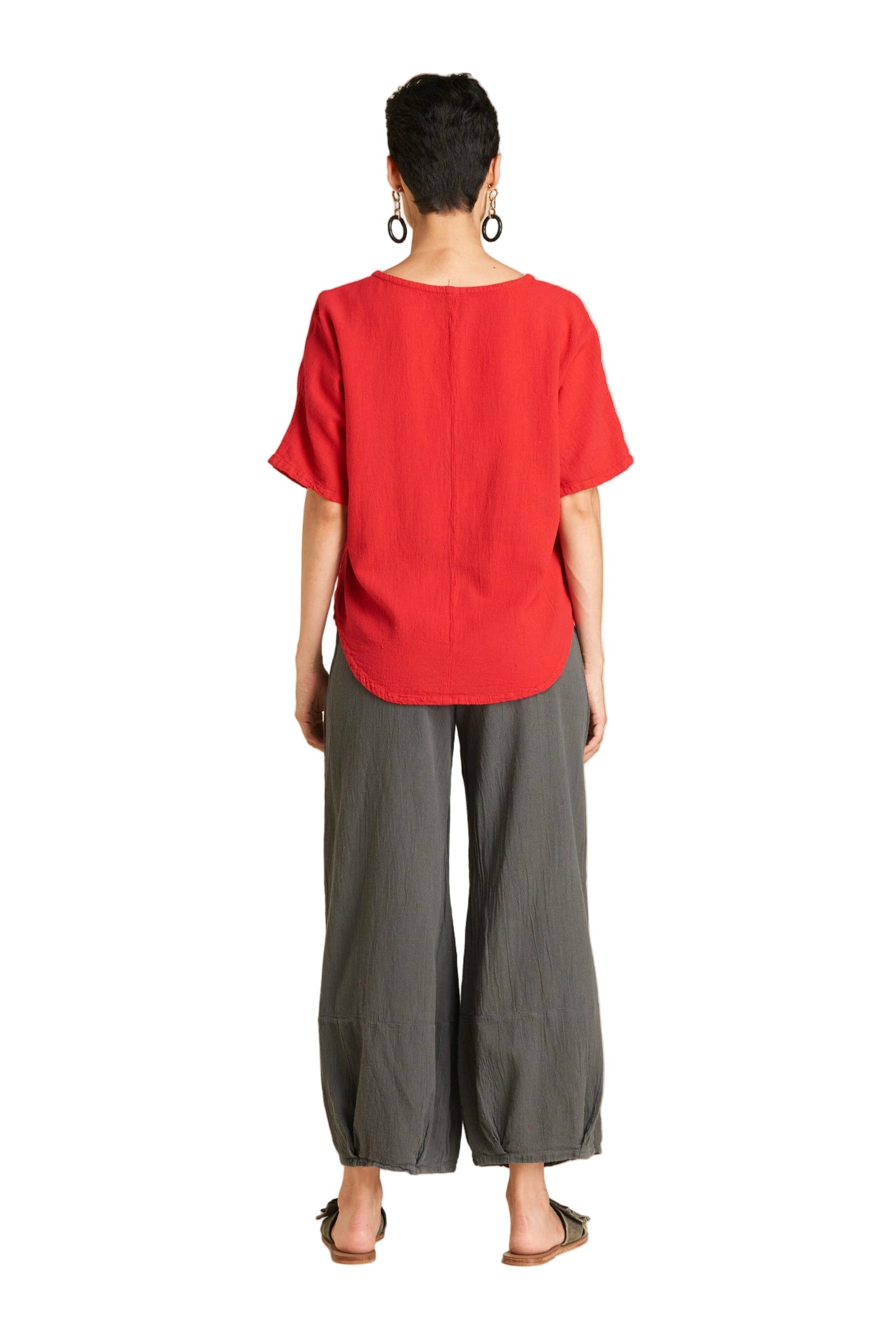 Tess Cotton Gauze Blouse-Oh My Gauze