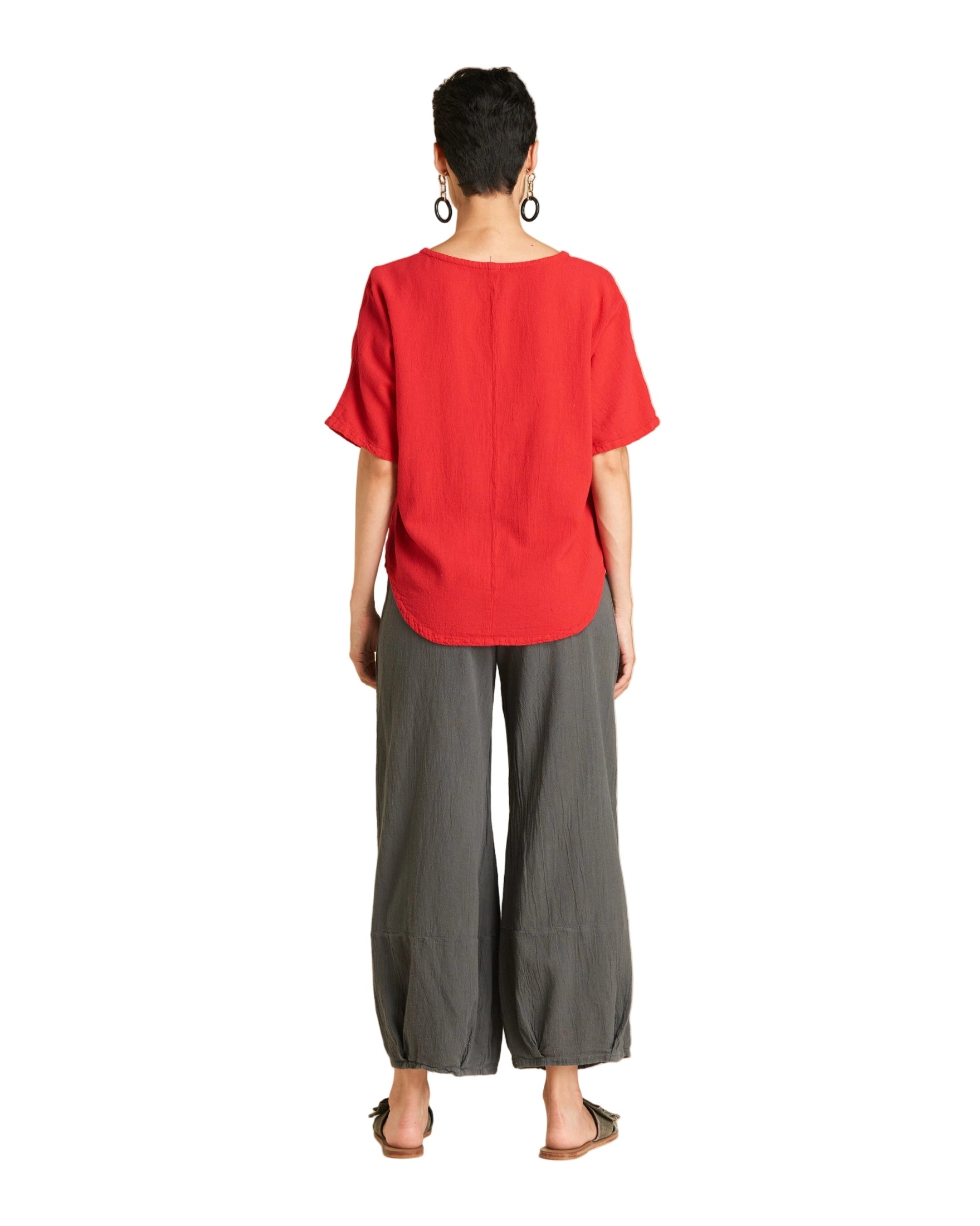 Tess Cotton Gauze Blouse-Oh My Gauze