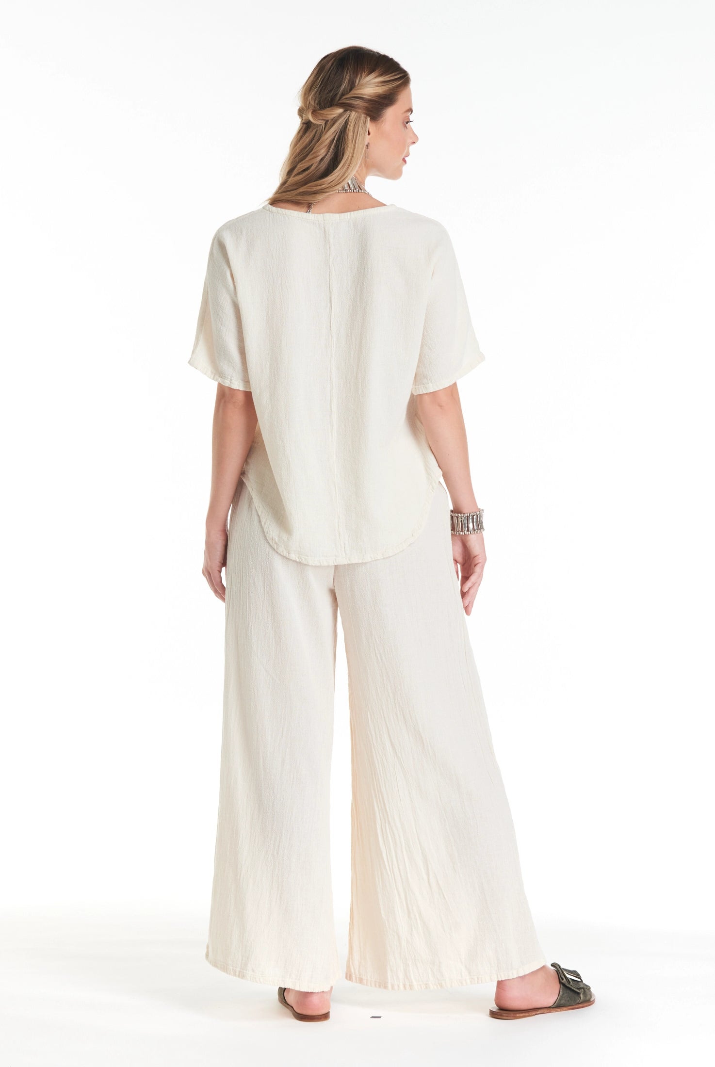 Tess Cotton Gauze Blouse-Oh My Gauze