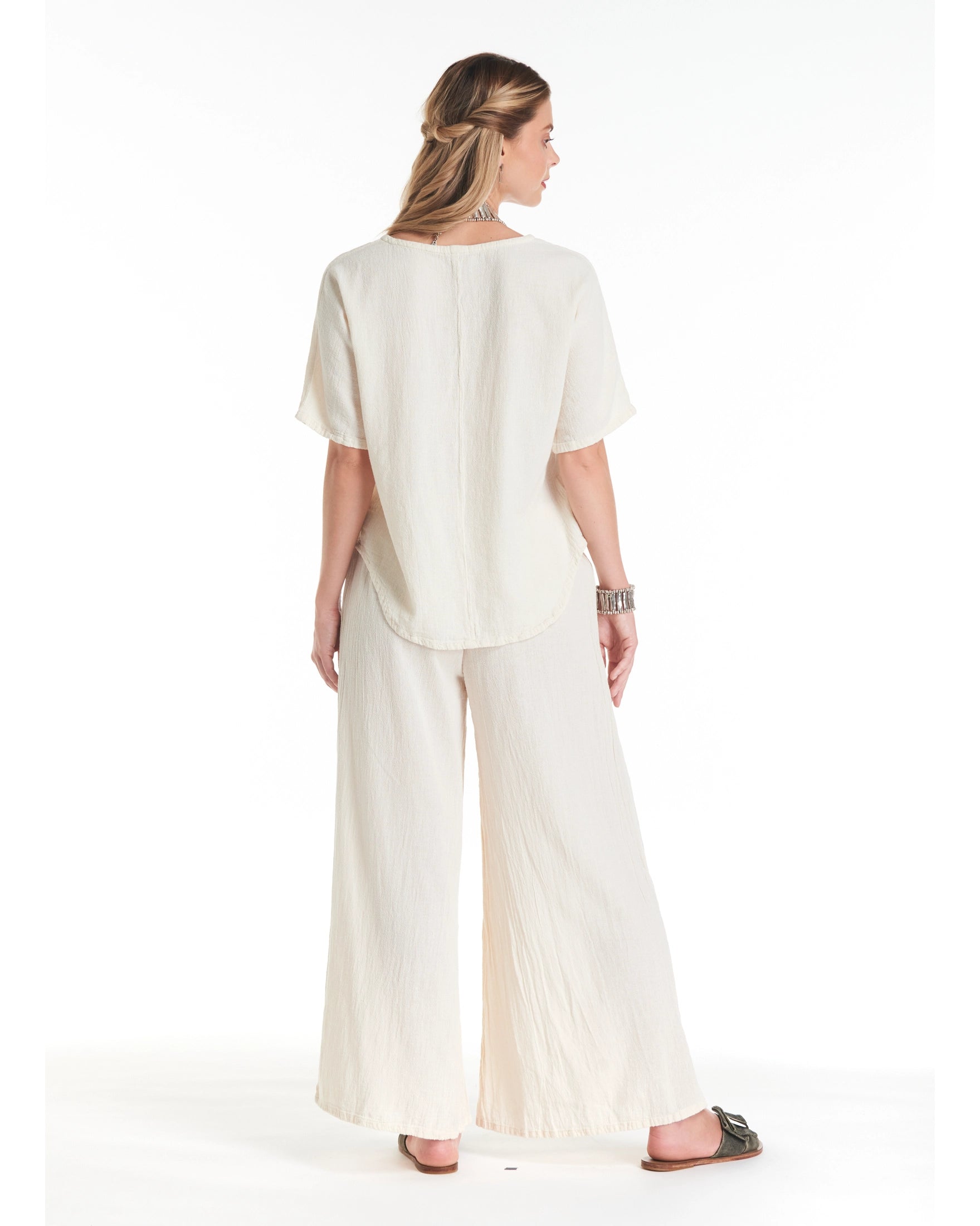 Tess Cotton Gauze Blouse-Oh My Gauze