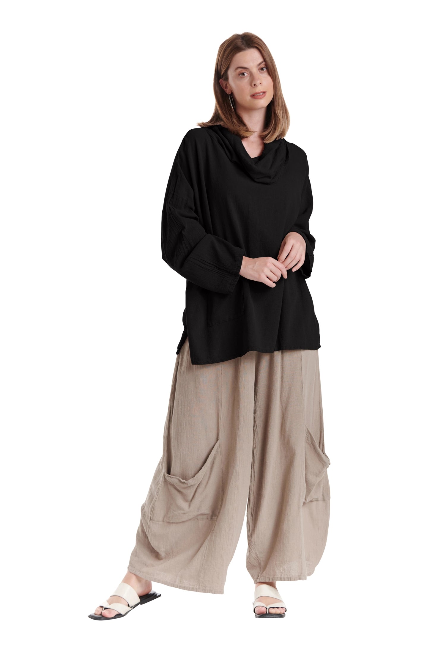 Tortus Cotton Gauze Blouse-Oh My Gauze