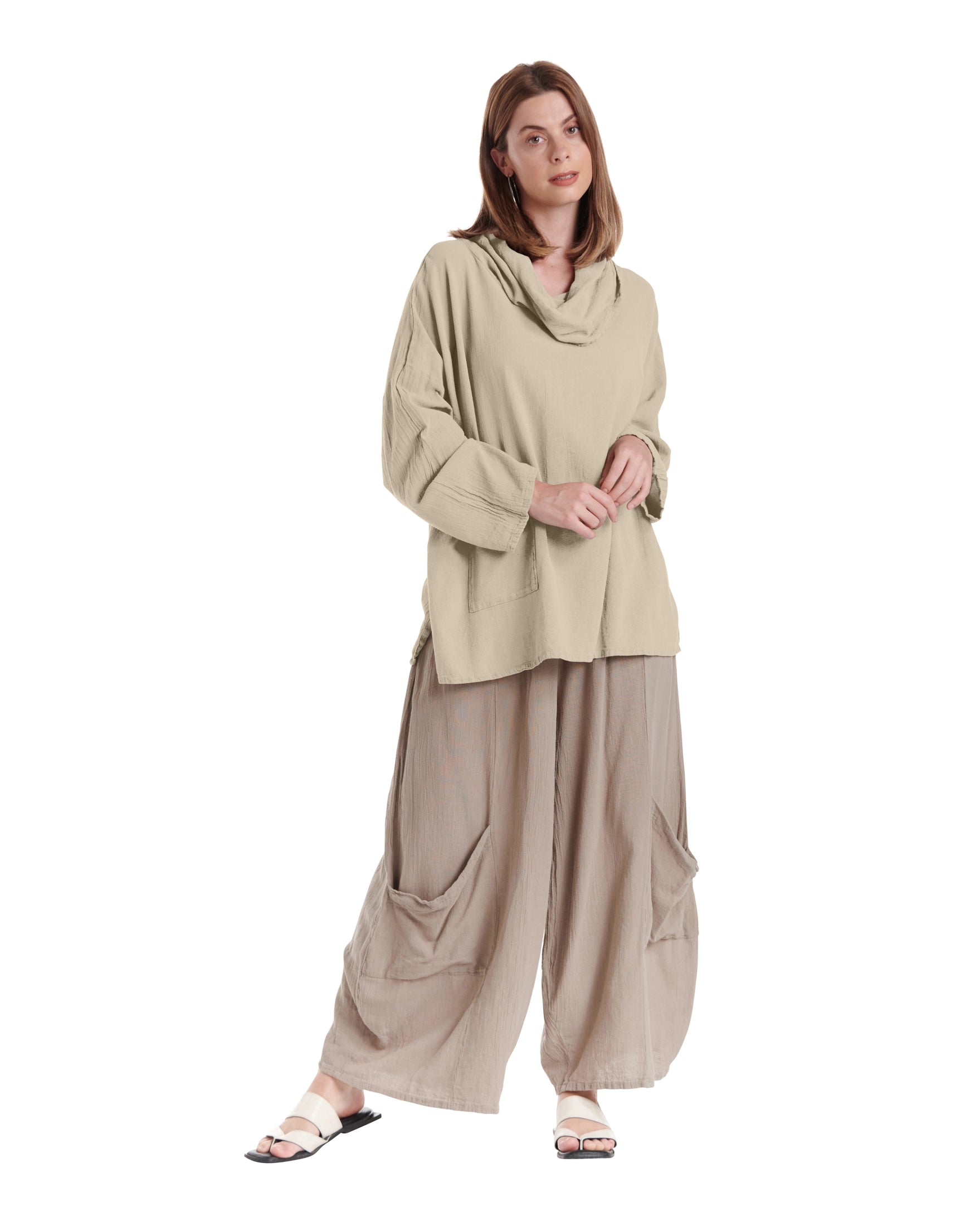 Tortus Cotton Gauze Blouse-Oh My Gauze