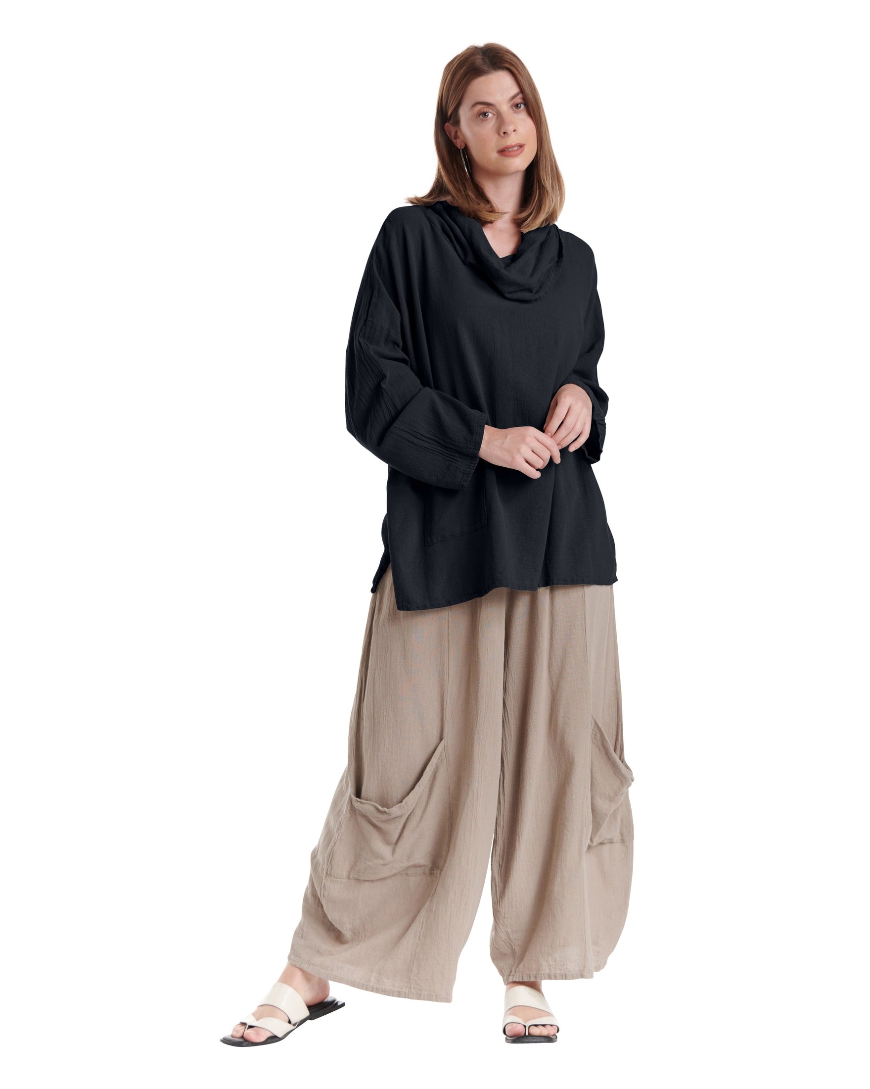 Tortus Cotton Gauze Blouse-Oh My Gauze