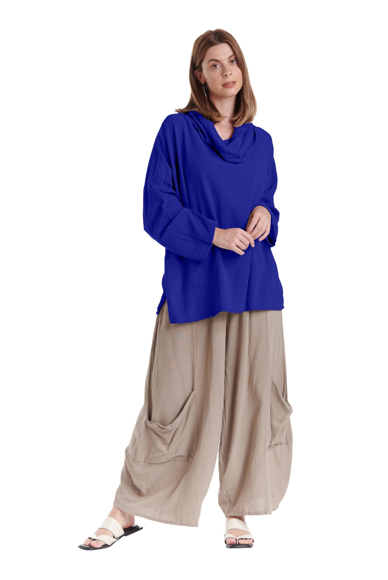 Tortus Cotton Gauze Blouse-Oh My Gauze