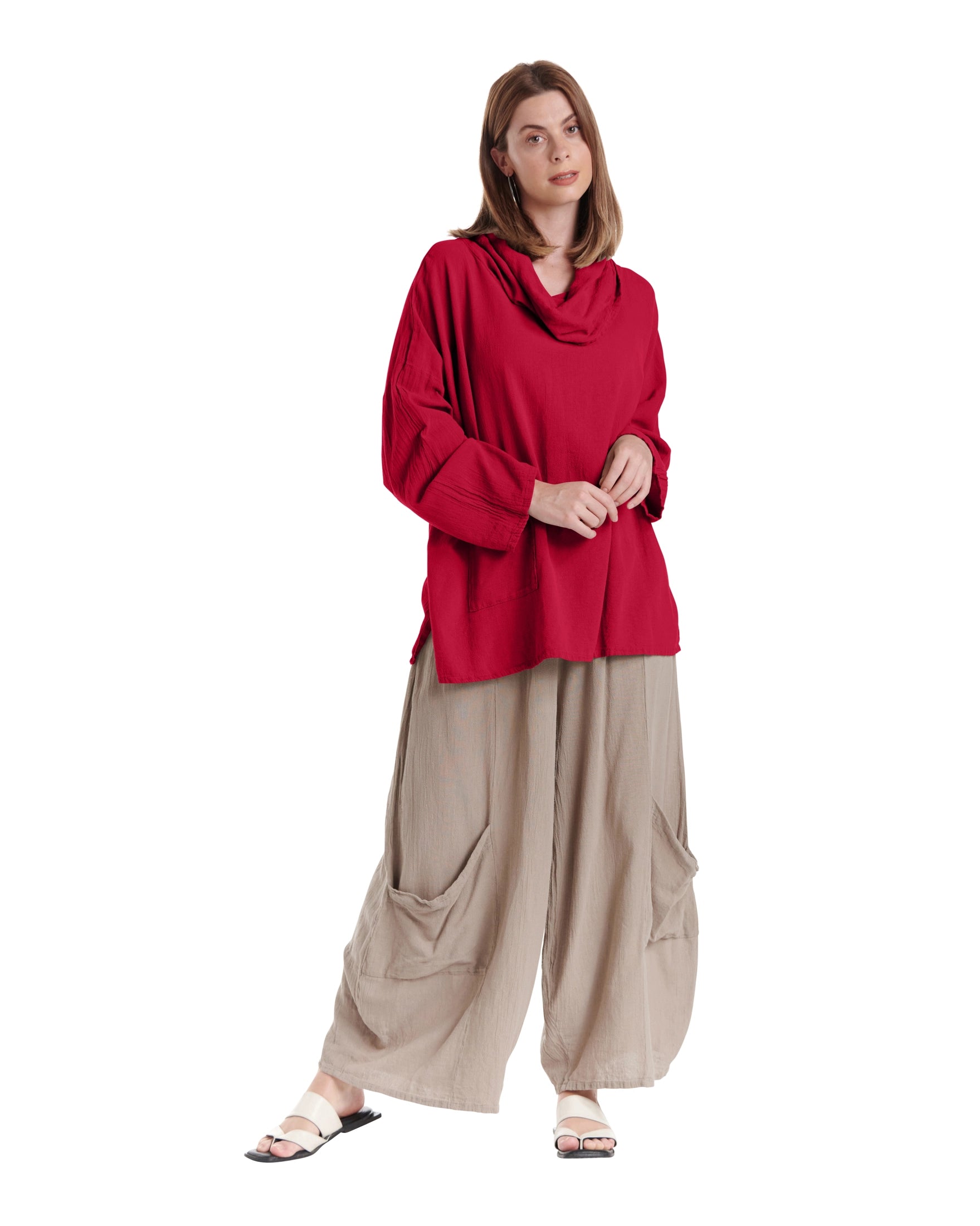 Tortus Cotton Gauze Blouse-Oh My Gauze