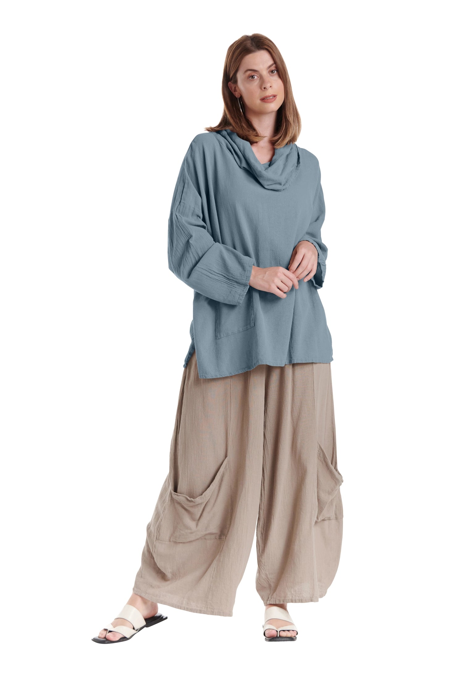 Tortus Cotton Gauze Blouse-Oh My Gauze