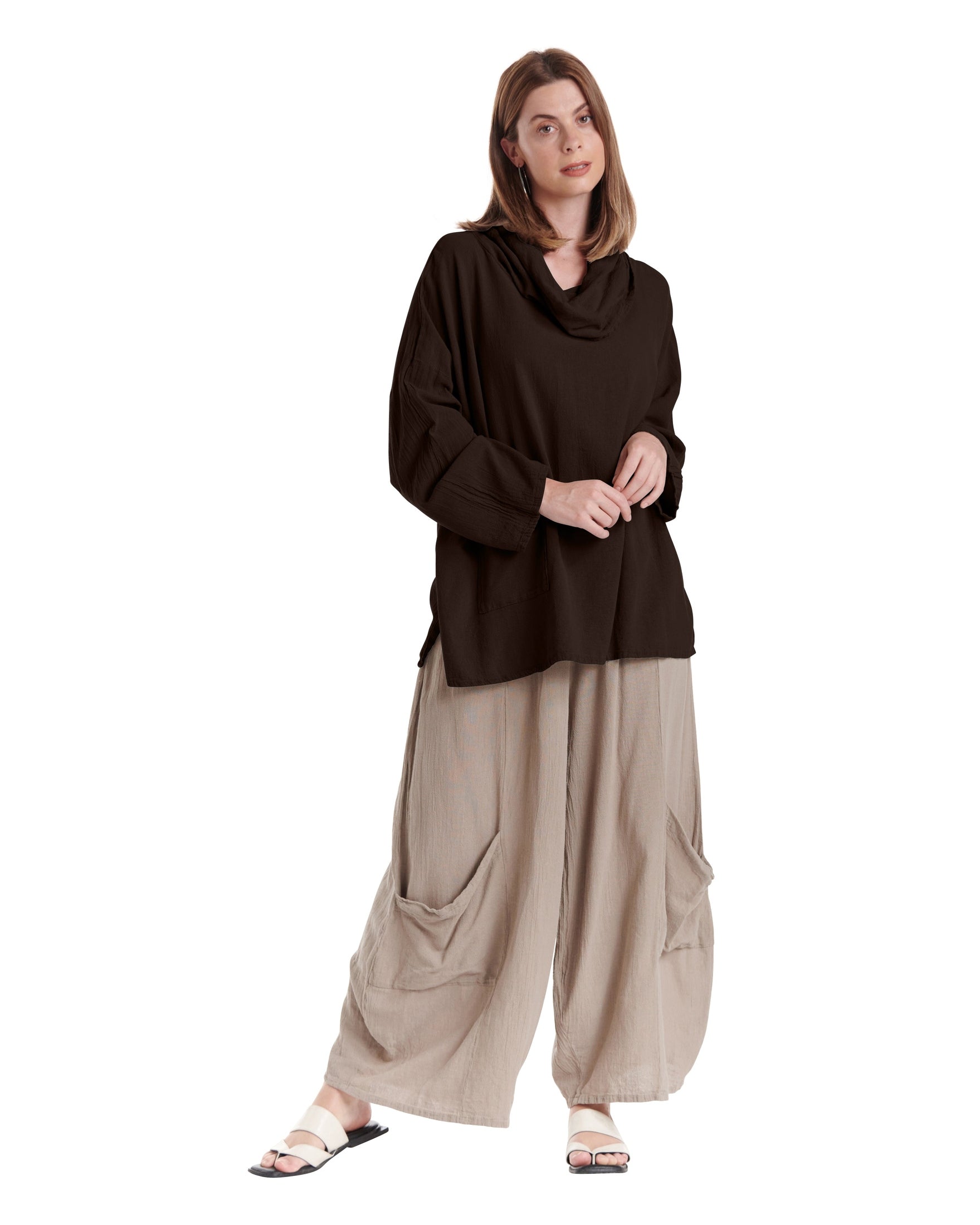 Tortus Cotton Gauze Blouse-Oh My Gauze