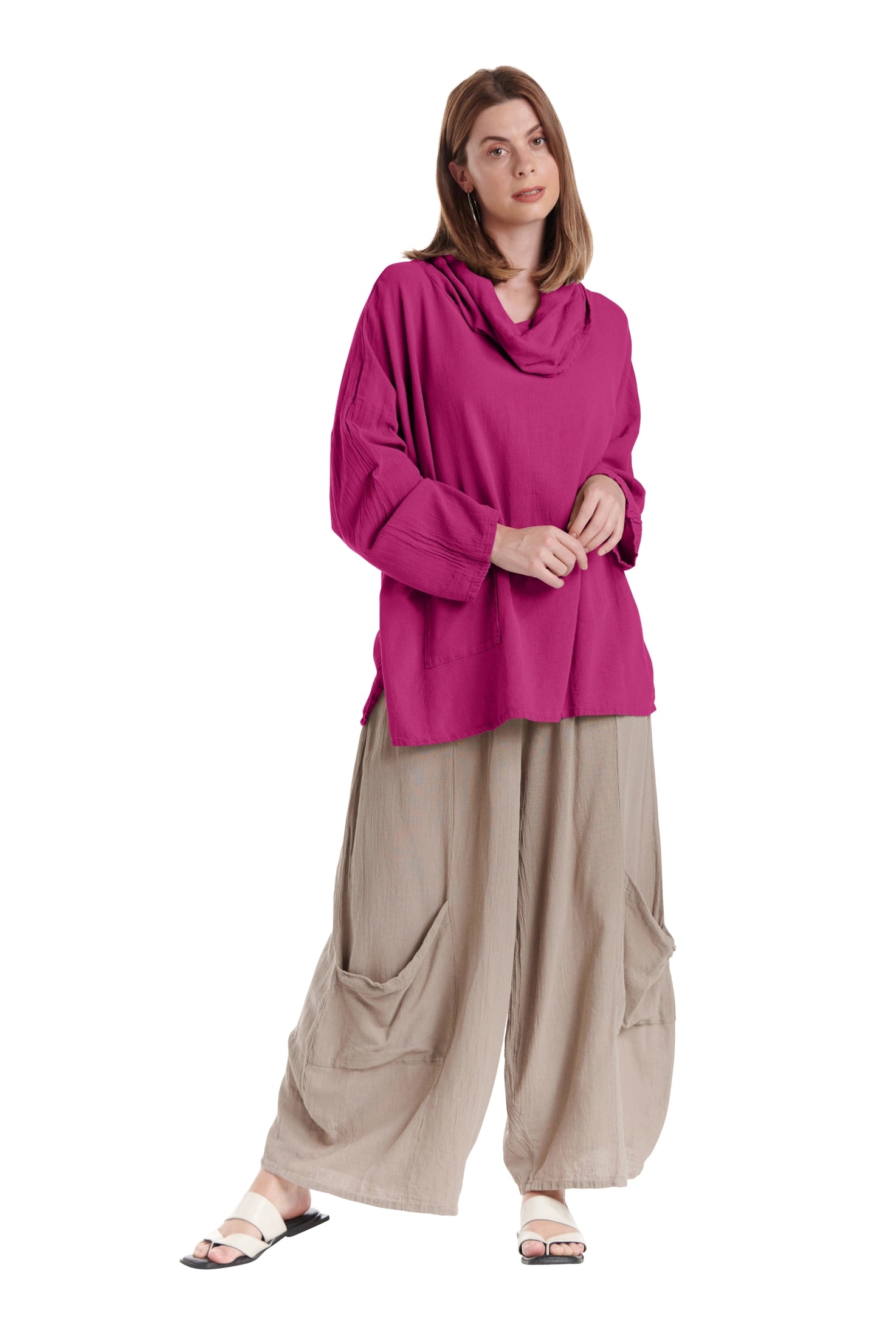 Tortus Cotton Gauze Blouse-Oh My Gauze