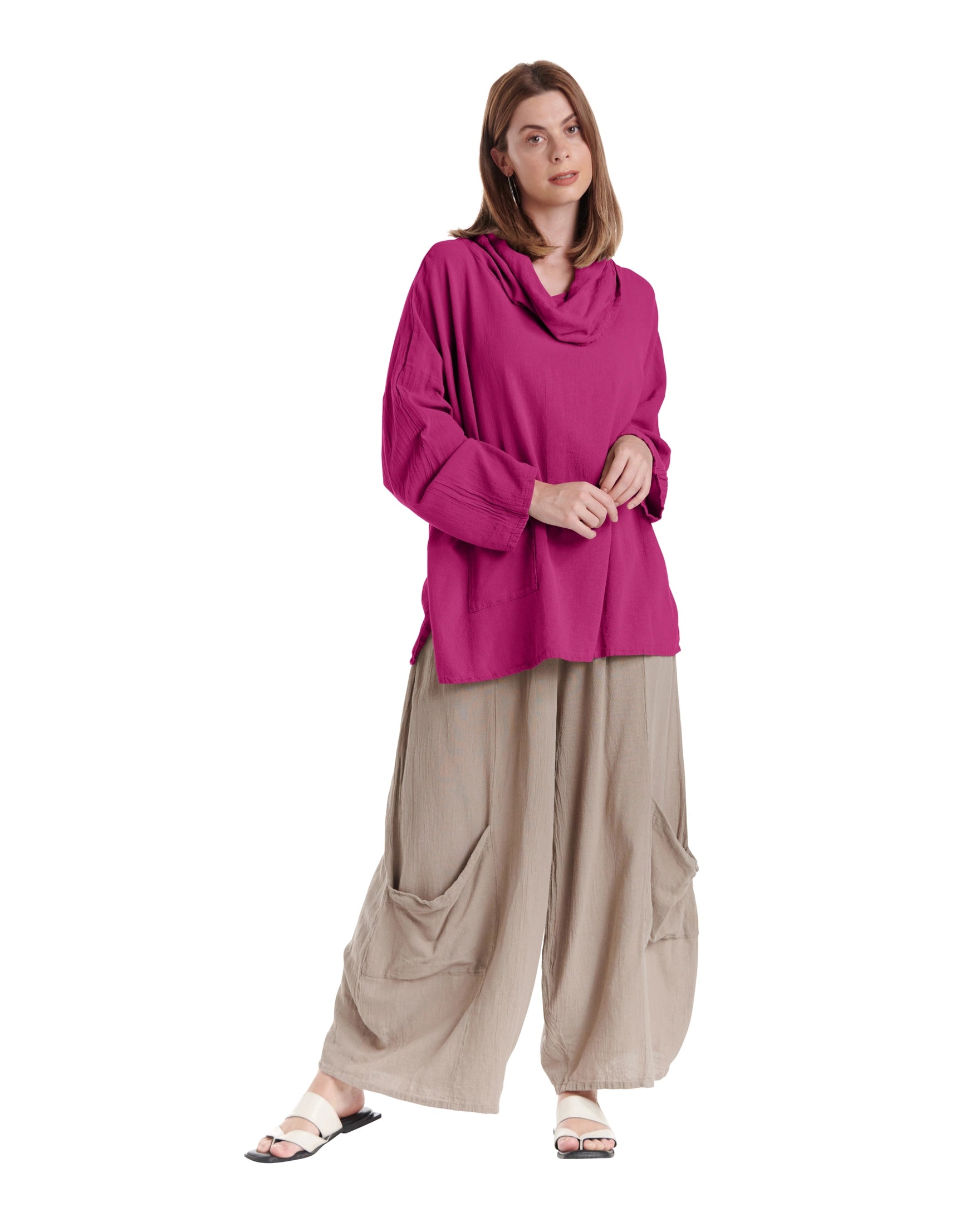 Tortus Cotton Gauze Blouse-Oh My Gauze