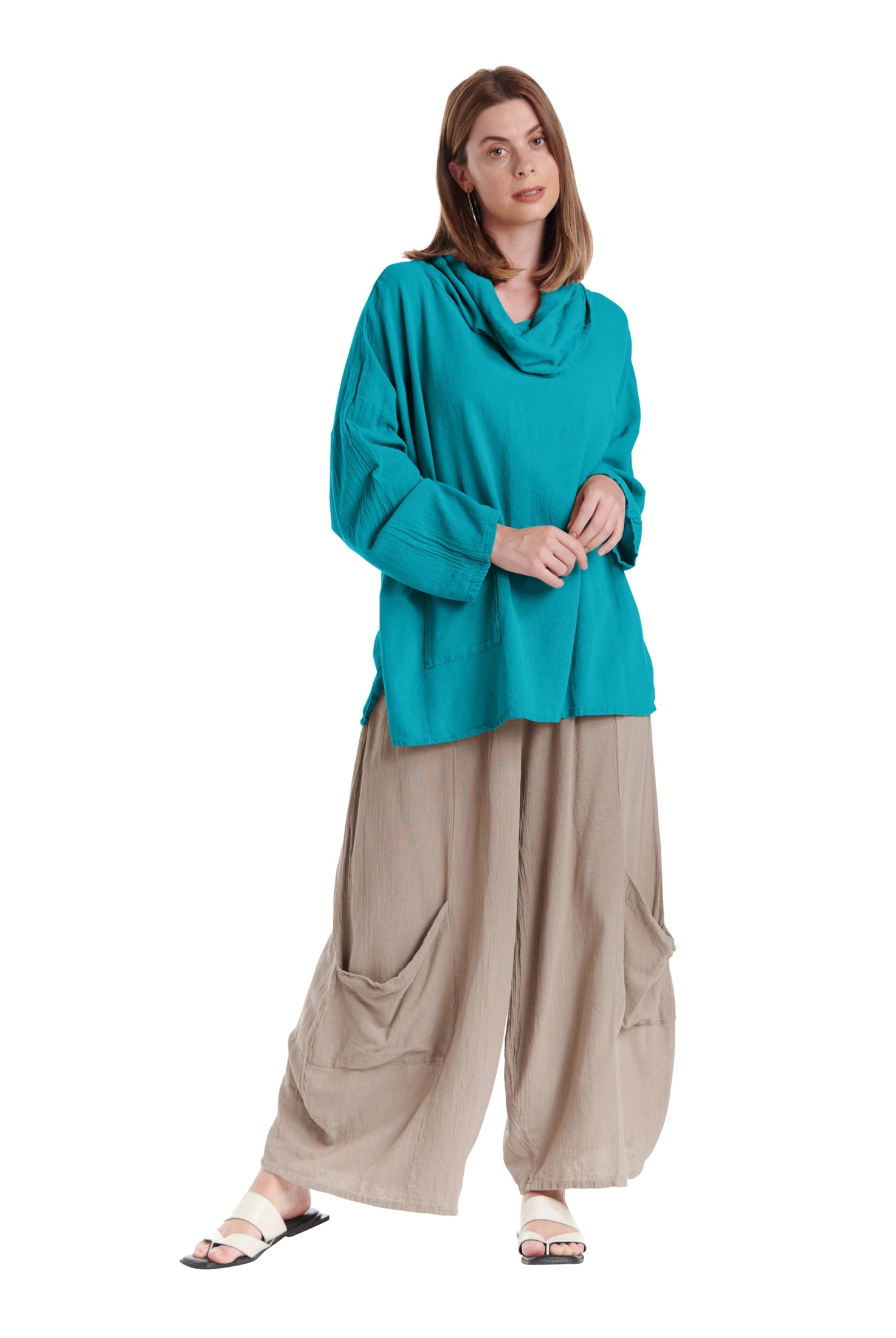 Tortus Cotton Gauze Blouse-Oh My Gauze