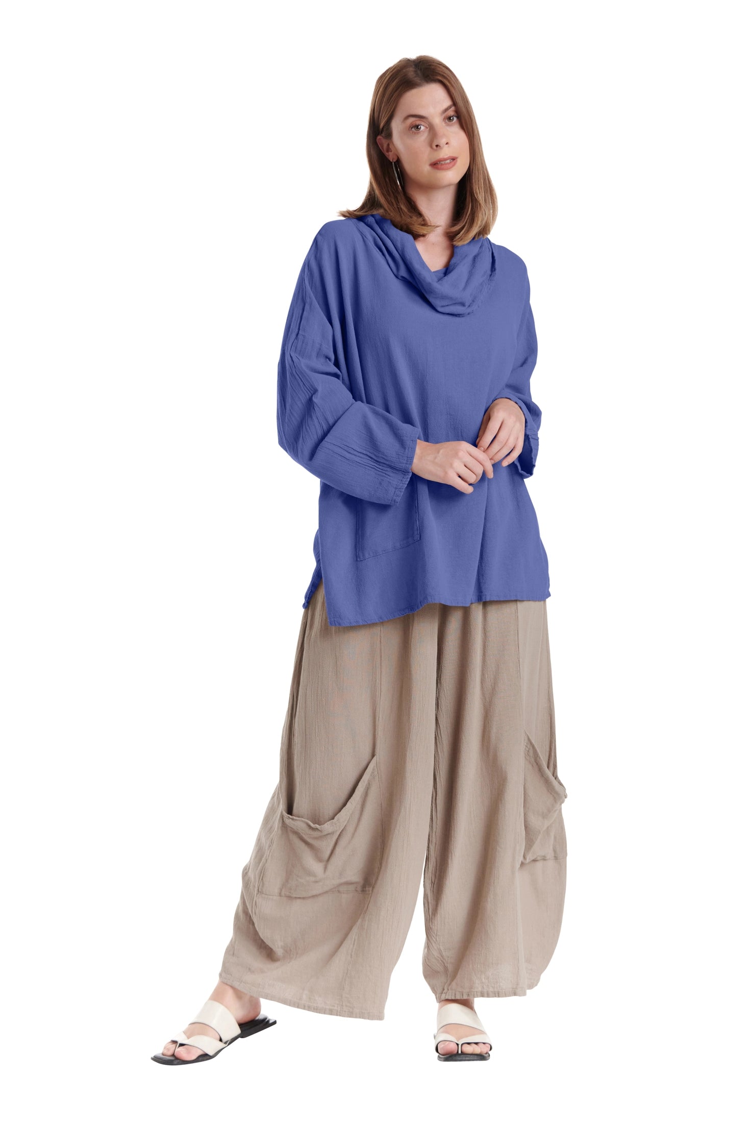 Tortus Cotton Gauze Blouse-Oh My Gauze