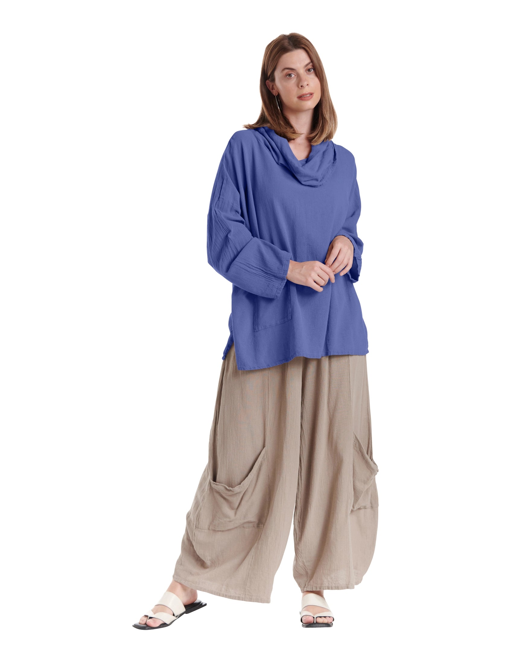 Tortus Cotton Gauze Blouse-Oh My Gauze