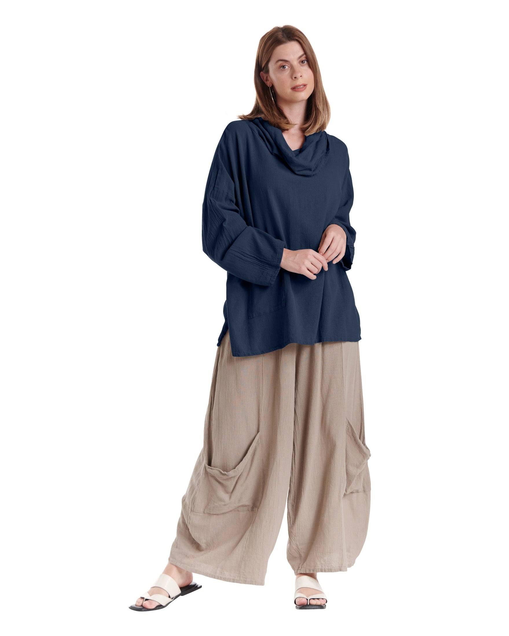 Tortus Cotton Gauze Blouse-Oh My Gauze