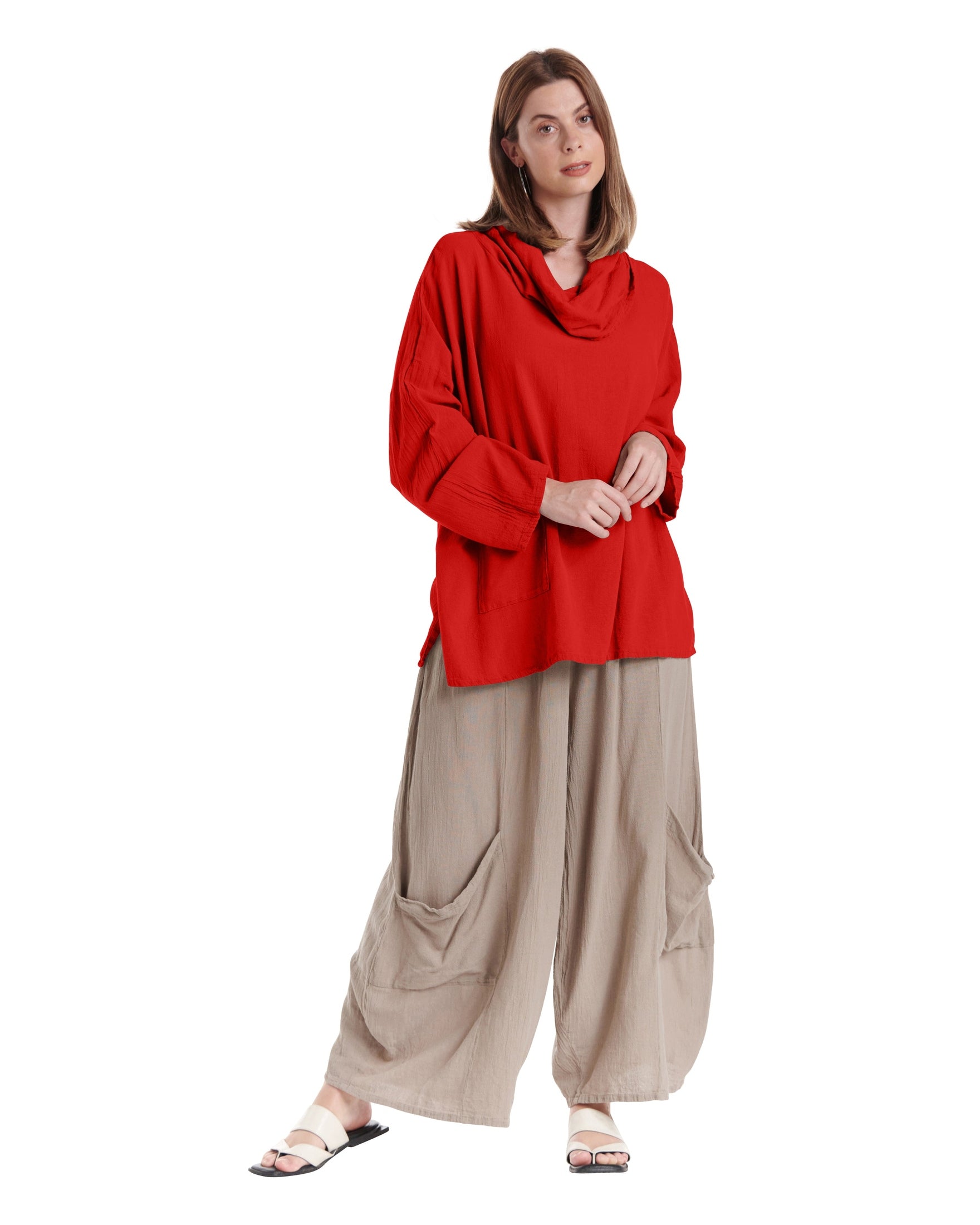 Tortus Cotton Gauze Blouse-Oh My Gauze