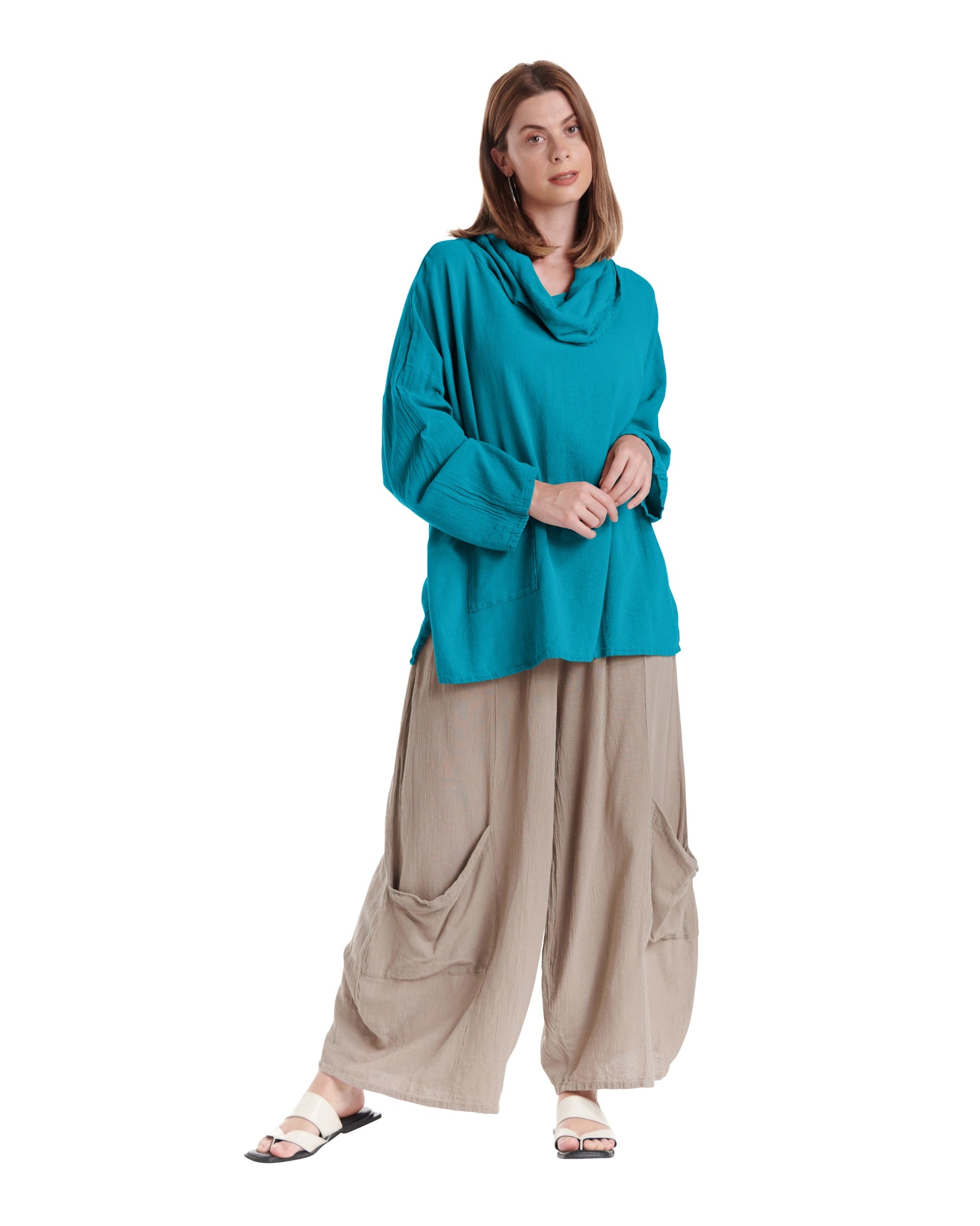 Tortus Cotton Gauze Blouse-Oh My Gauze