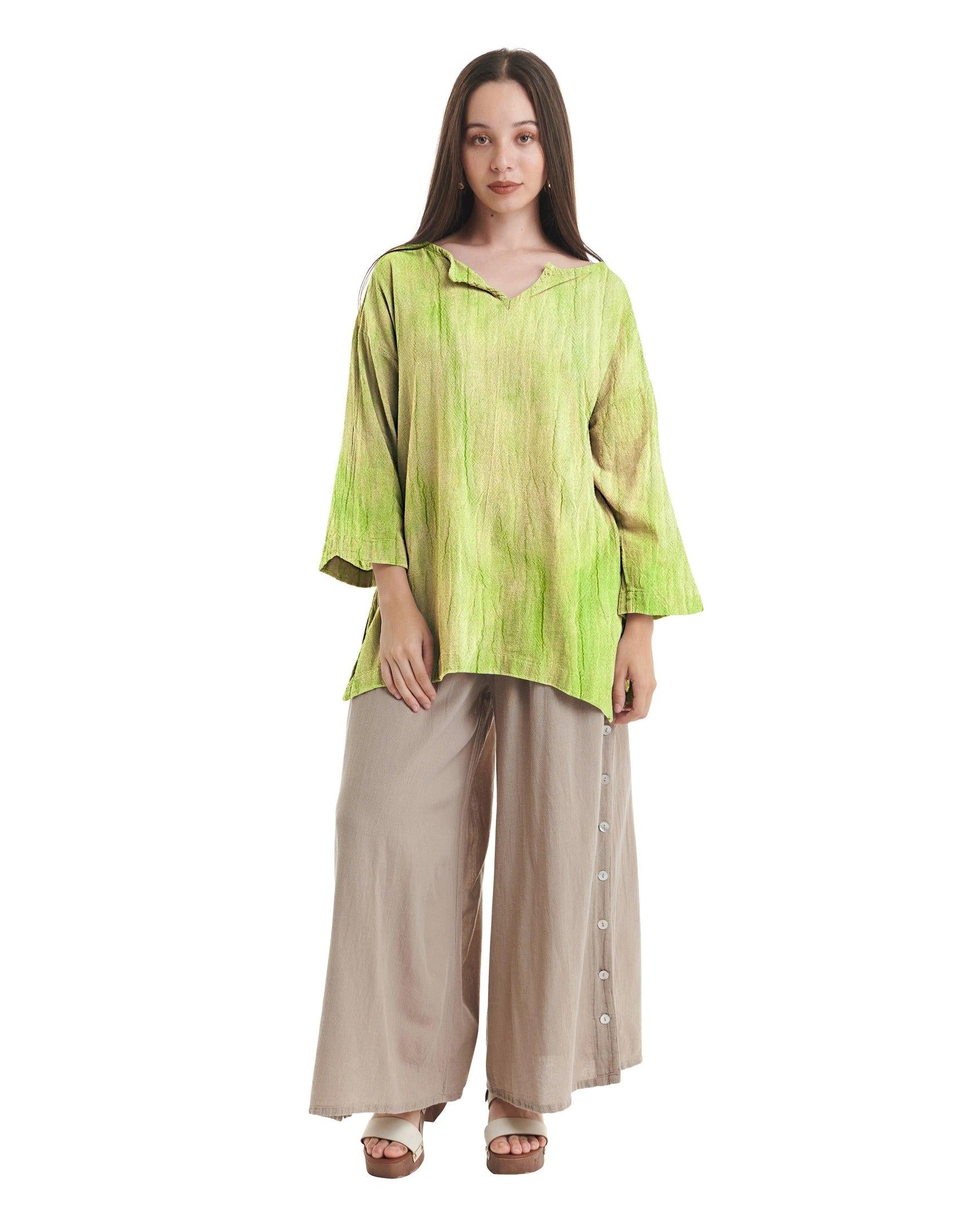 Twilight Cotton Gauze Blouse-Oh My Gauze