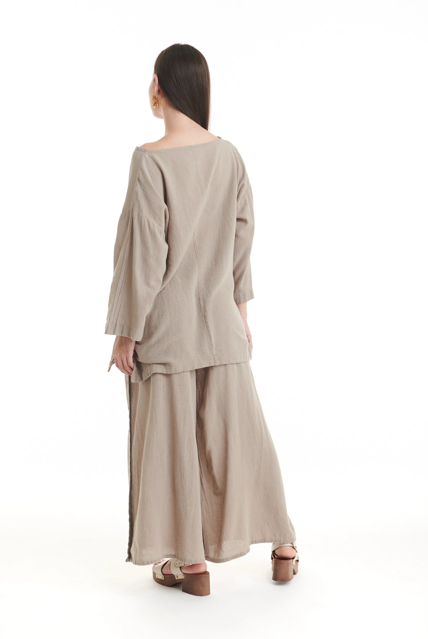 Twilight Cotton Gauze Blouse - New-Oh My Gauze