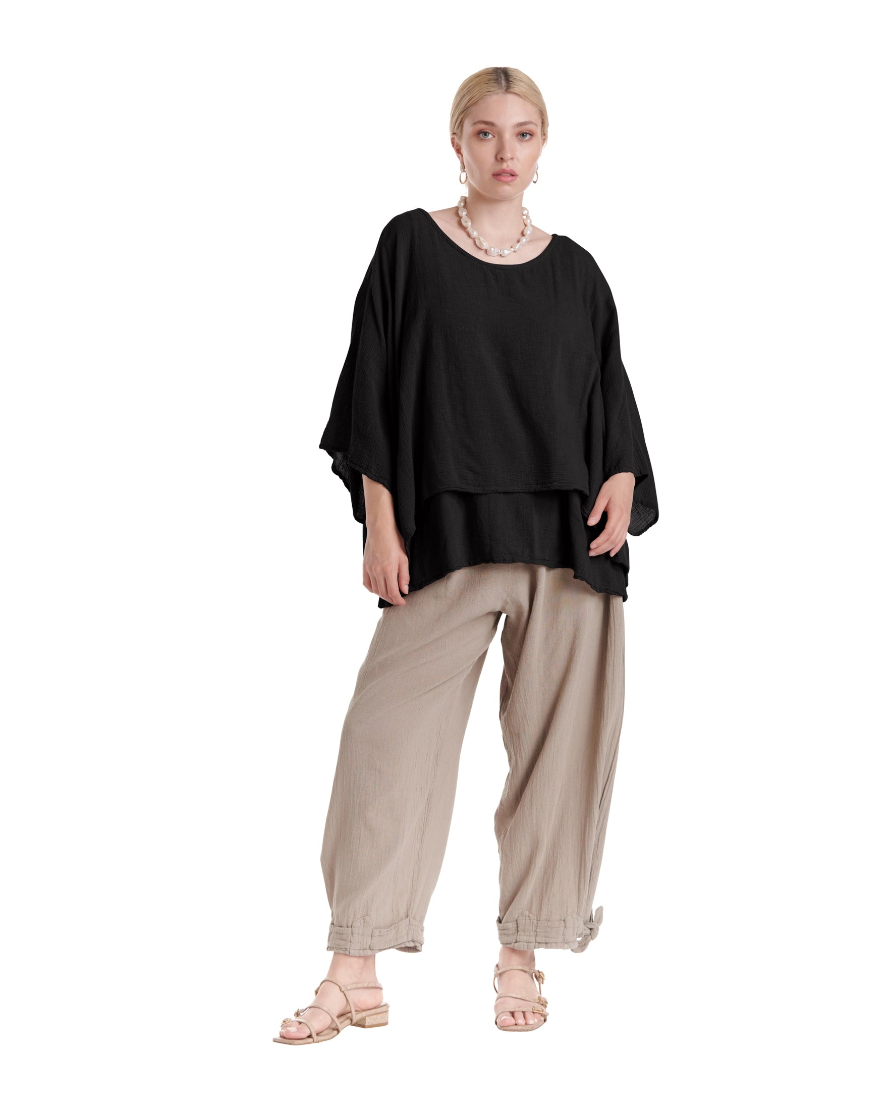 Twins Blouse-Oh My Gauze