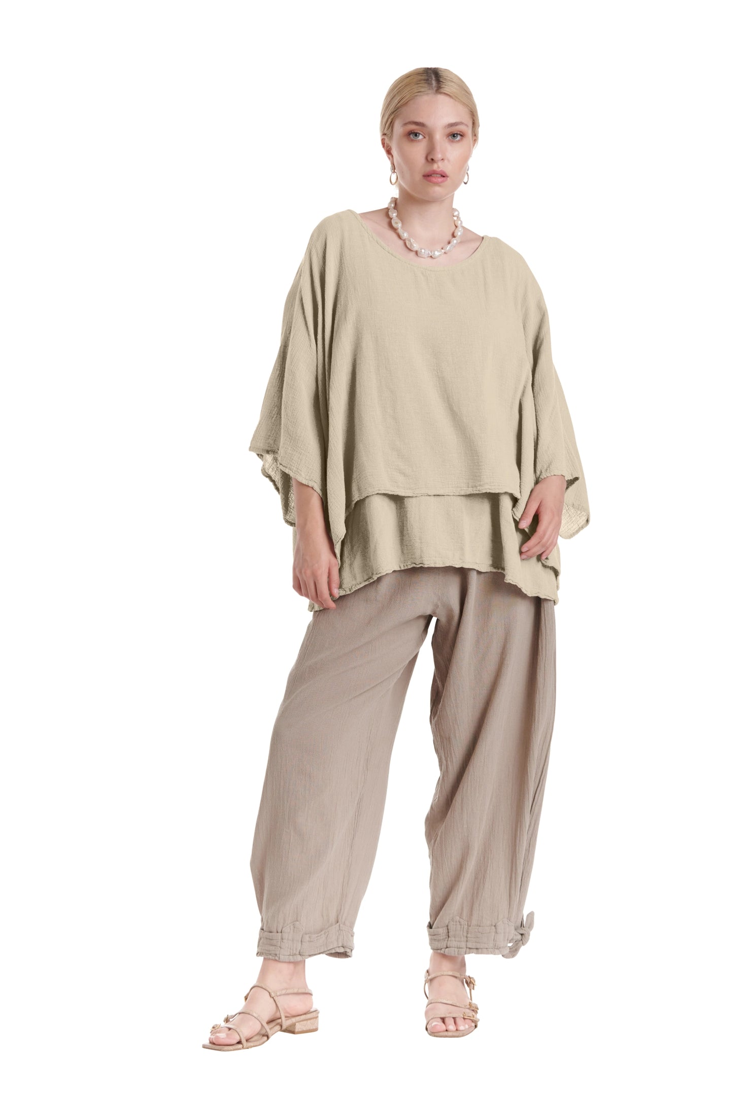 Twins Blouse-Oh My Gauze