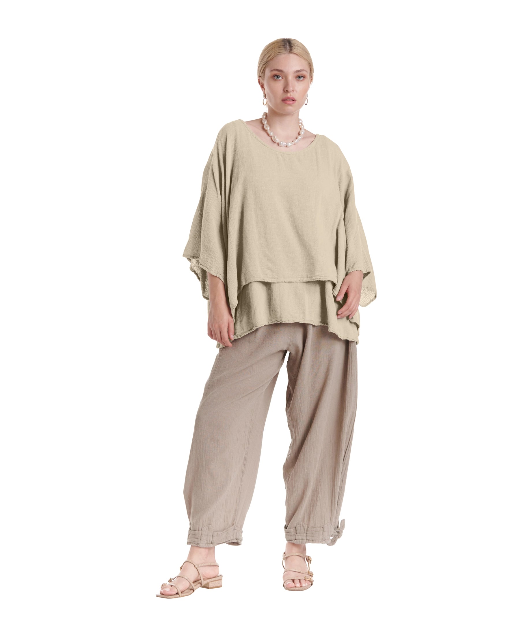 Twins Blouse-Oh My Gauze